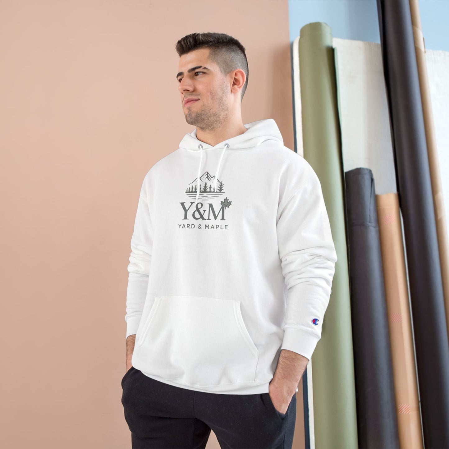 Nature-Inspired Champion Hoodie | Cozy & Stylish Outdoor Apparel for Adventurers, Gift for Hikers, Camping, Travelwear, Casual Outfit