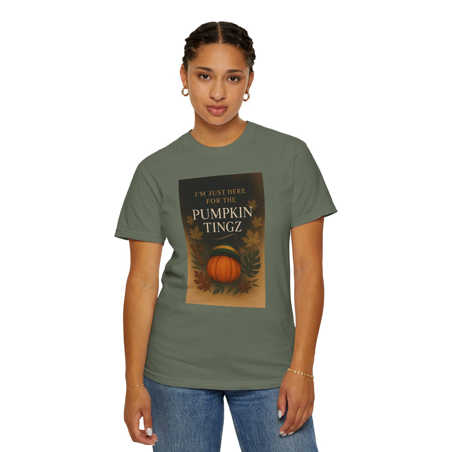 Pumpkin Vibes T-Shirt: Autumn Apparel for Fall Lovers, Halloween Party Tee, Cozy Thanksgiving Top, Pumpkin Spice Fans