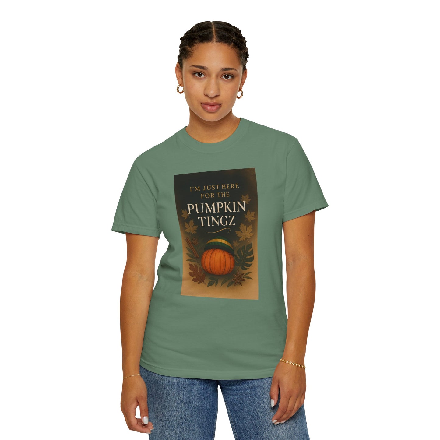 Pumpkin Vibes T-Shirt: Autumn Apparel for Fall Lovers, Halloween Party Tee, Cozy Thanksgiving Top, Pumpkin Spice Fans