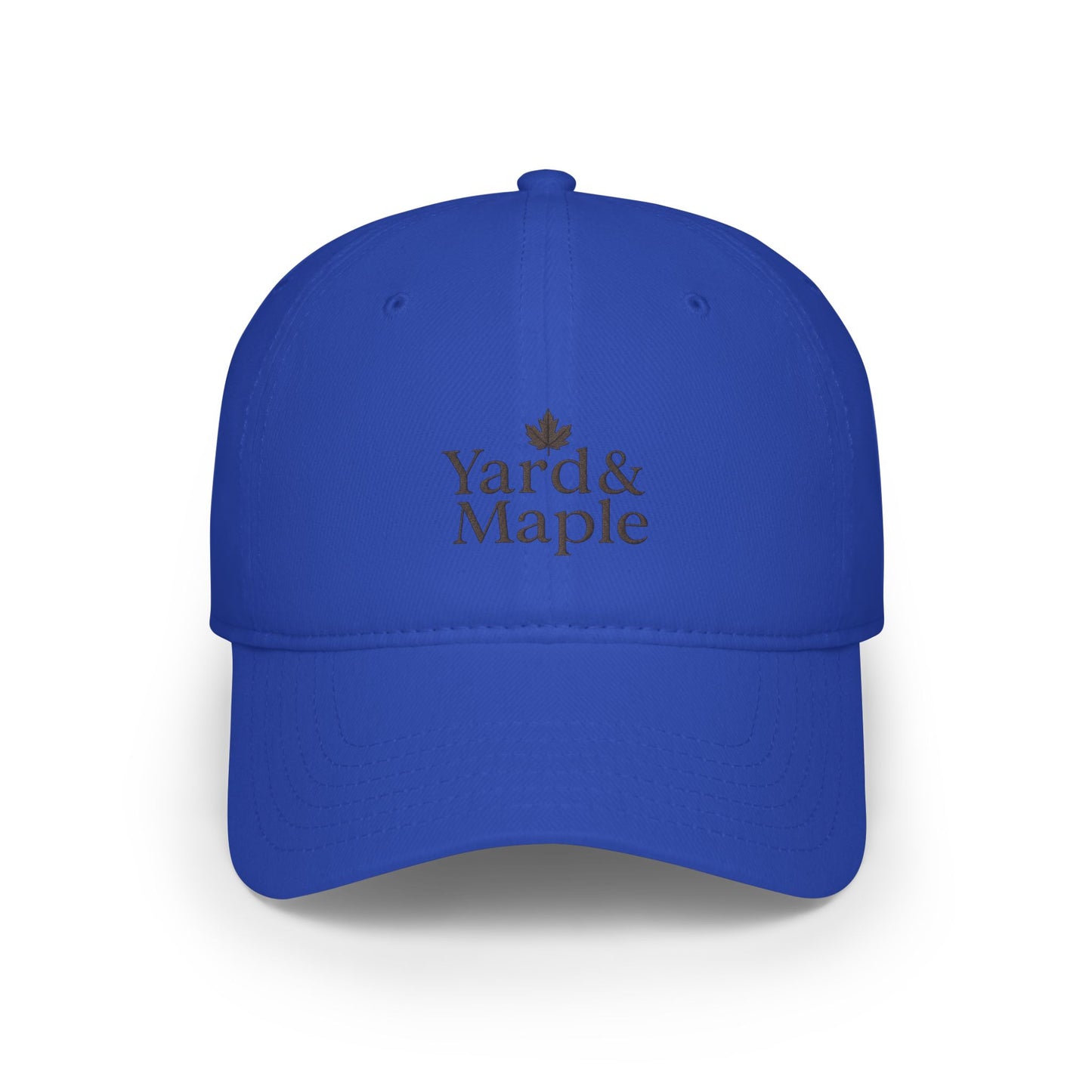 Trendy Low Profile Baseball Cap, Casual Hat, Outdoor Cap, Gift for Him/Her, Summer Accessory, Yard & Maple Design