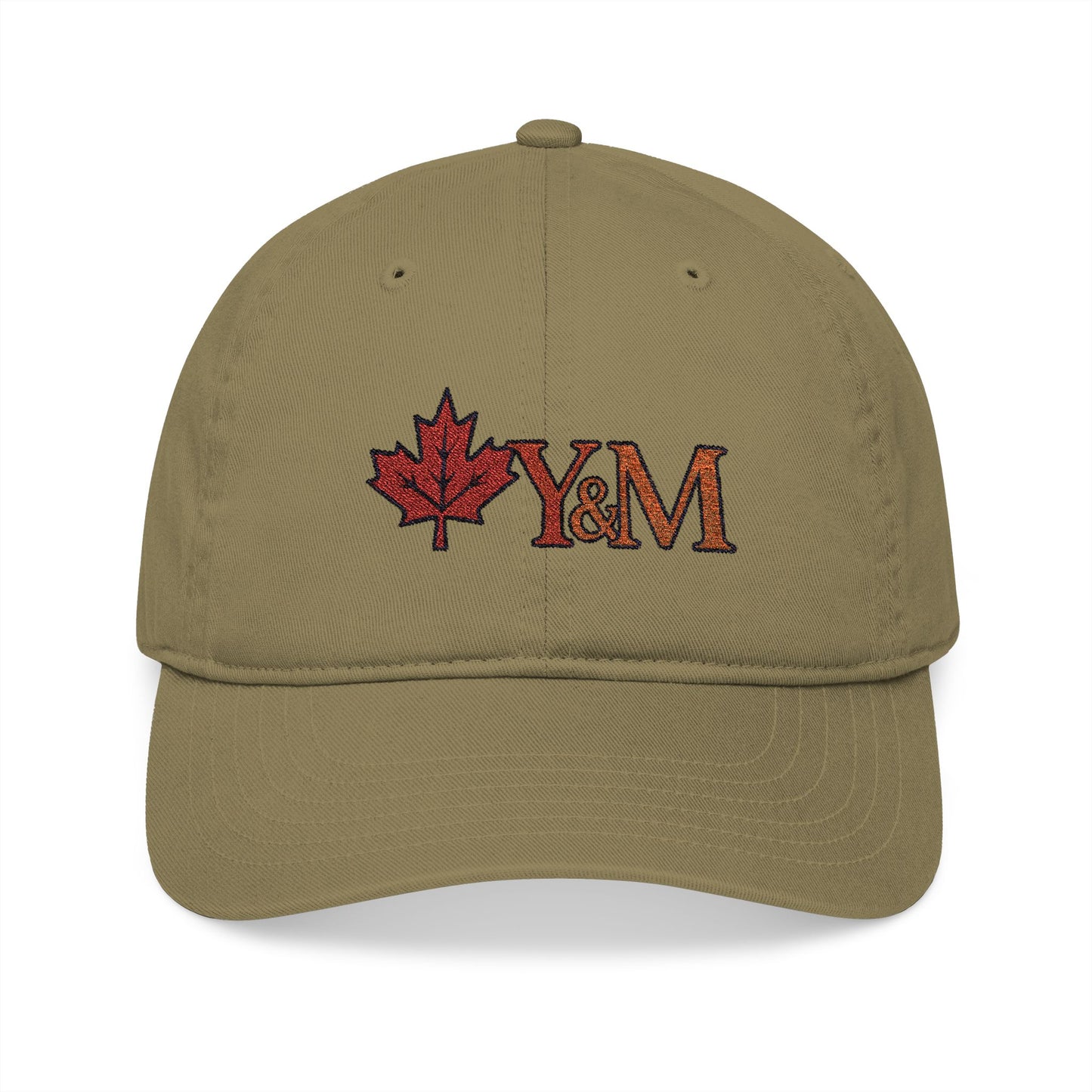 Organic Embroidered Baseball Cap - Canada Inspired, Stylish Sun Protection, Gifts for Nature Lovers, Outdoor Adventures, Everyday Wear