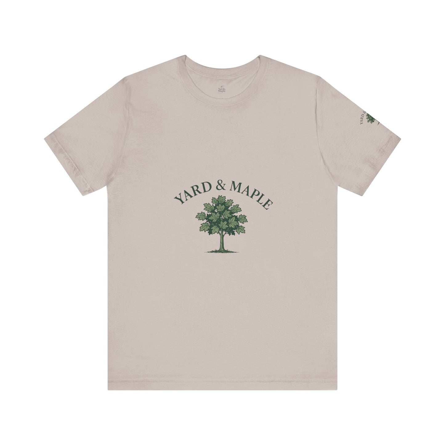 Yard & Maple Unisex Tee, Nature Lover T-Shirt, Eco-Friendly Apparel, Gift for Tree Huggers, Casual Everyday Wear