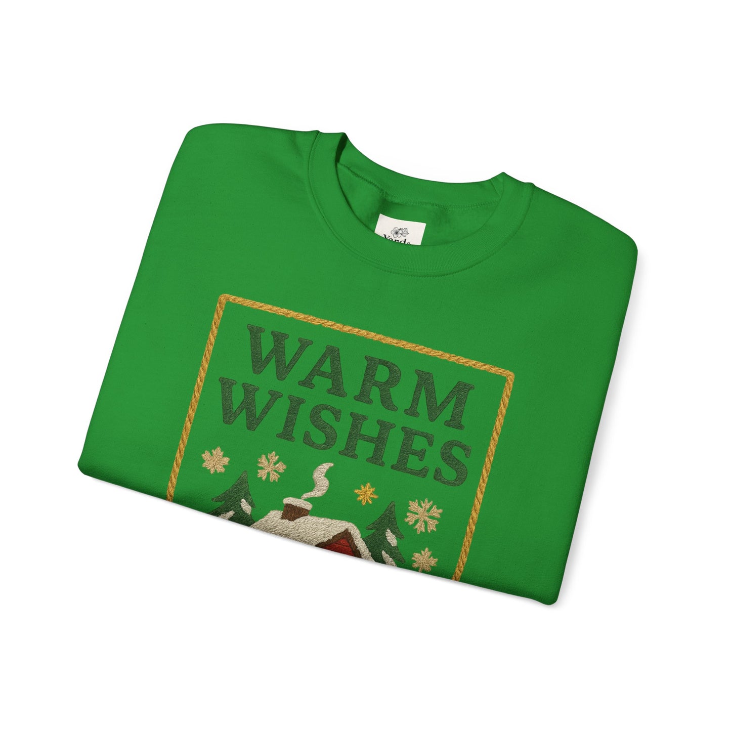 Cozy Warm Wishes Sweatshirt, Holiday Sweatshirt, Winter Fashion, Family Gathering, Gift for Her, Comfortable Crewneck