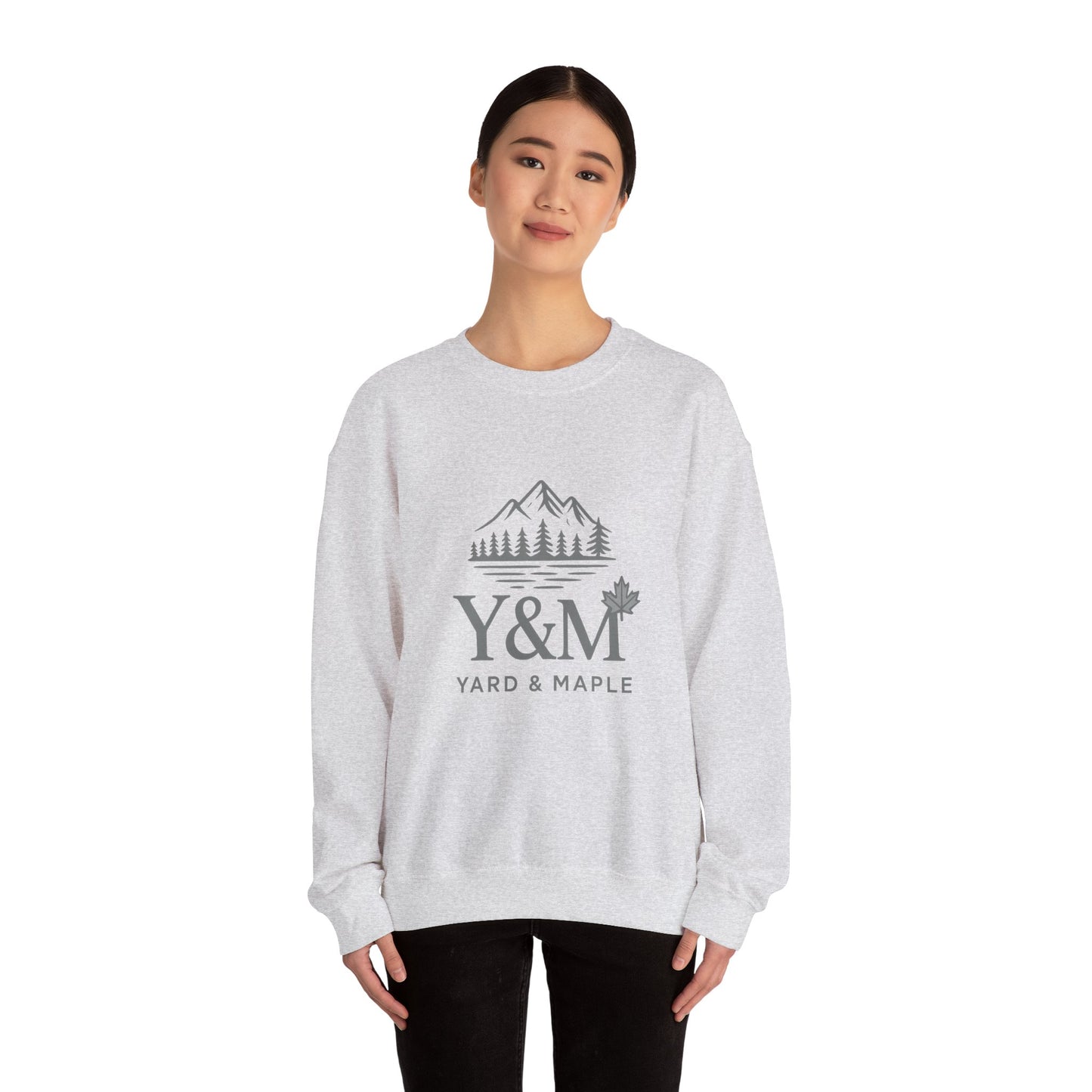 Cozy Outdoor Adventure Sweatshirt | Y&M Mountain Design, Gift for Nature Lovers, Fall Apparel, Hiking Wear