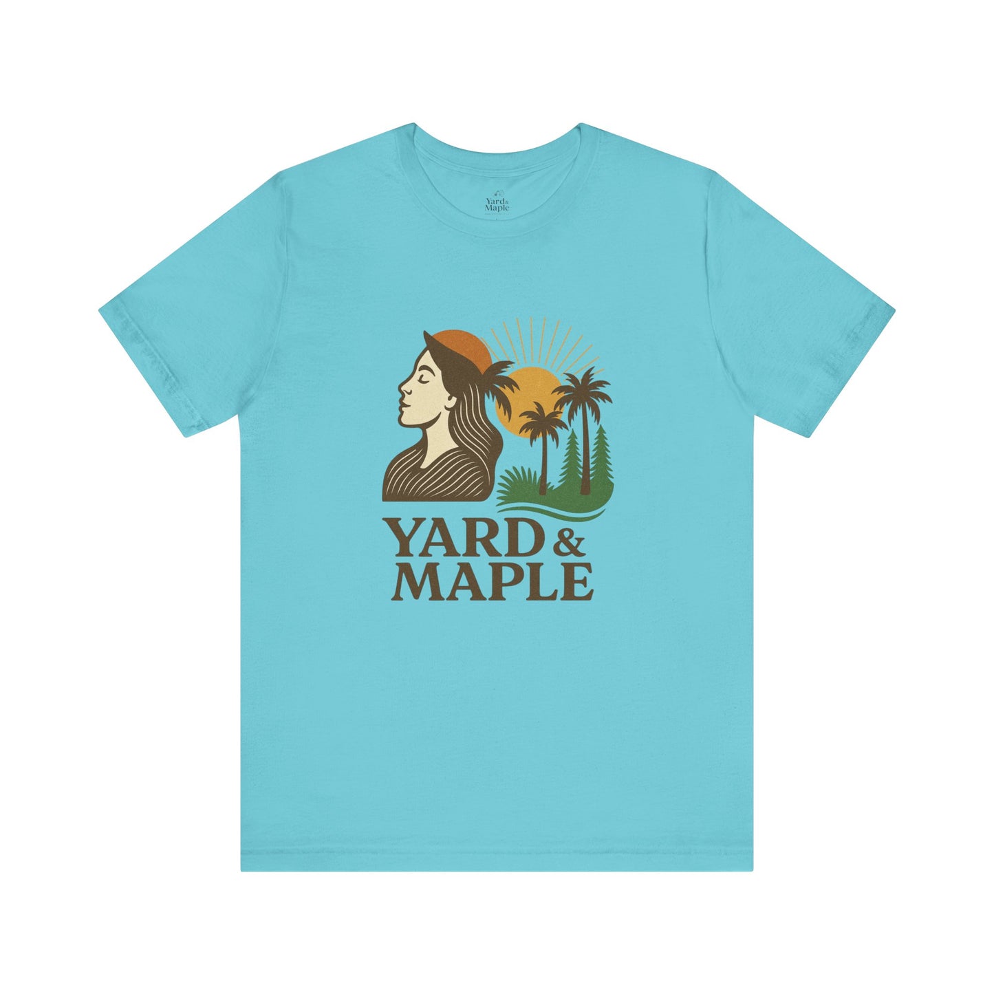 Yard & Maple Graphic Tee, Nature Inspired Unisex Shirt, Outdoor Lover Gift, Summer Vibes, Casual Wear, Vacation Essentials