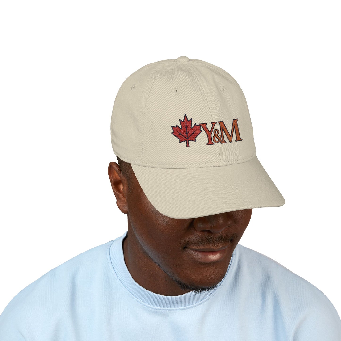 Organic Embroidered Baseball Cap - Canada Inspired, Stylish Sun Protection, Gifts for Nature Lovers, Outdoor Adventures, Everyday Wear