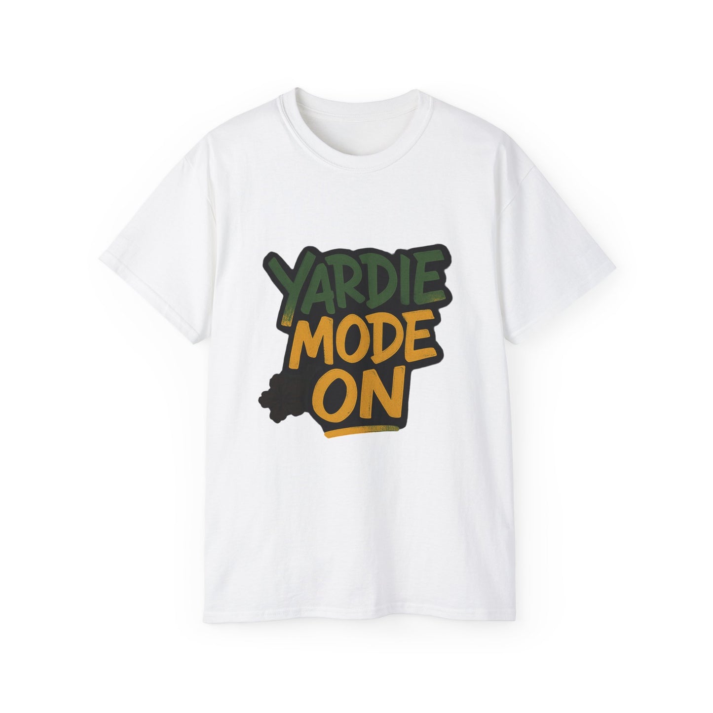 Yardie Mode Unisex Cotton Tee, Fun Graphic T-Shirt, Casual Wear, Gift for Caribbean Lovers, Summer Vibes