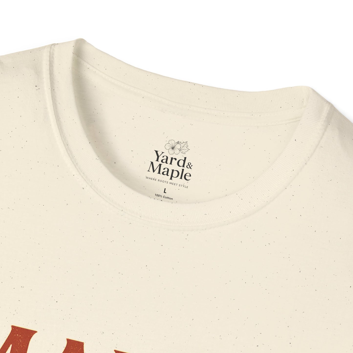 Maple Leaves & Patois Please Unisex T-Shirt, Casual Tee, Gift for Nature Lovers, Summer Wear, Eco-Friendly Fashion