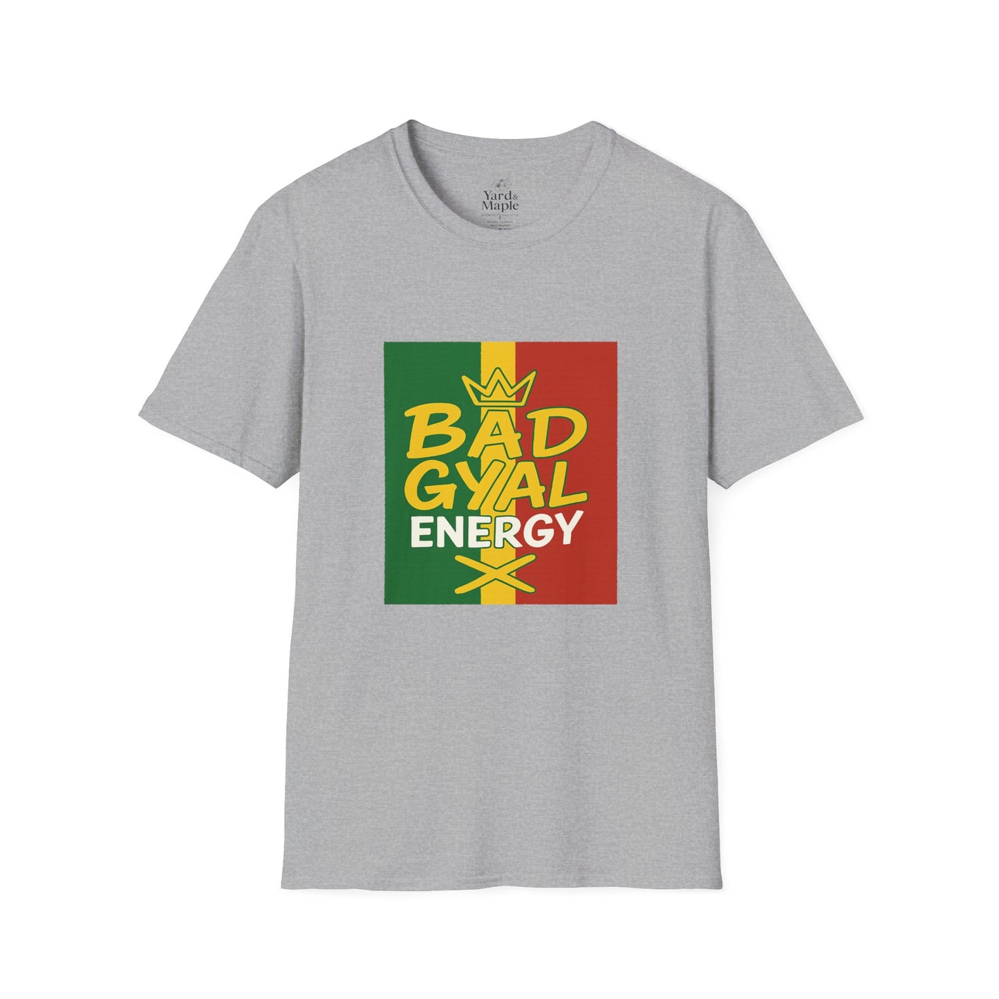 Rasta Vibes T-Shirt | Bad Gyal Energy | Unisex Graphic Tee, Casual Wear, Festival Apparel, Gift for Him/Her, Summer Style