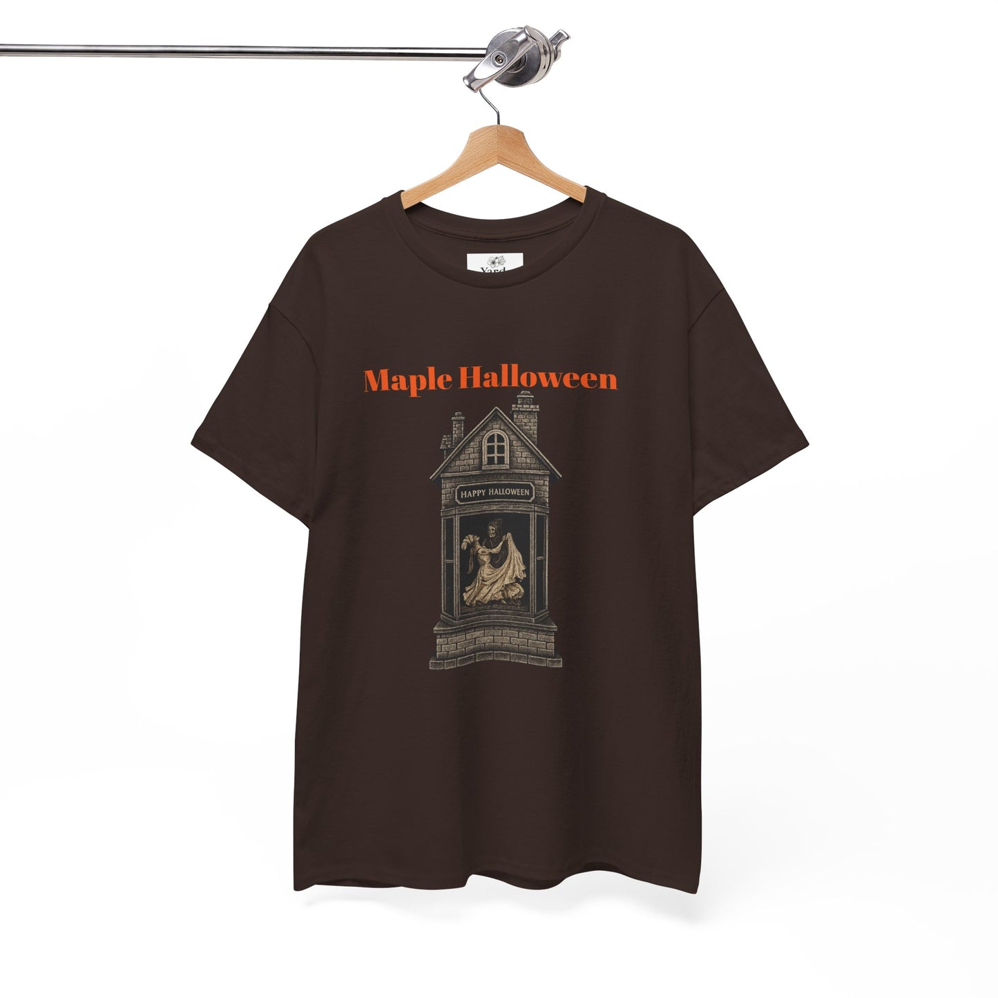 Halloween Graphic Tee, Spooky Season Shirt, Maple Halloween T-Shirt, Unisex Cotton Tee, Fall Fashion Top, Holiday Gift