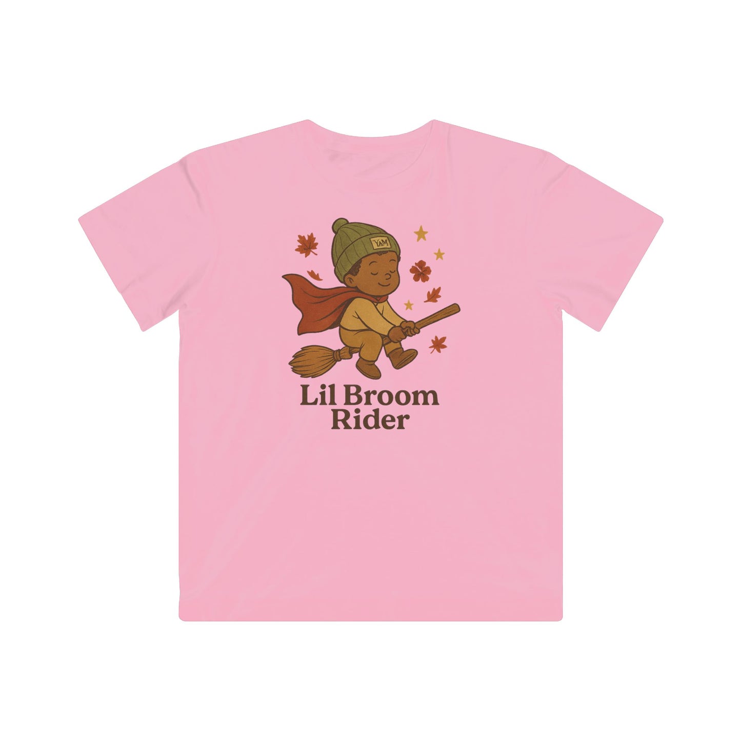 Kids Halloween T-Shirt, Lil Broom Rider Tee, Cute Fall Shirt, Kids Costume Tee, Wizard Outfit, Fun Halloween Apparel