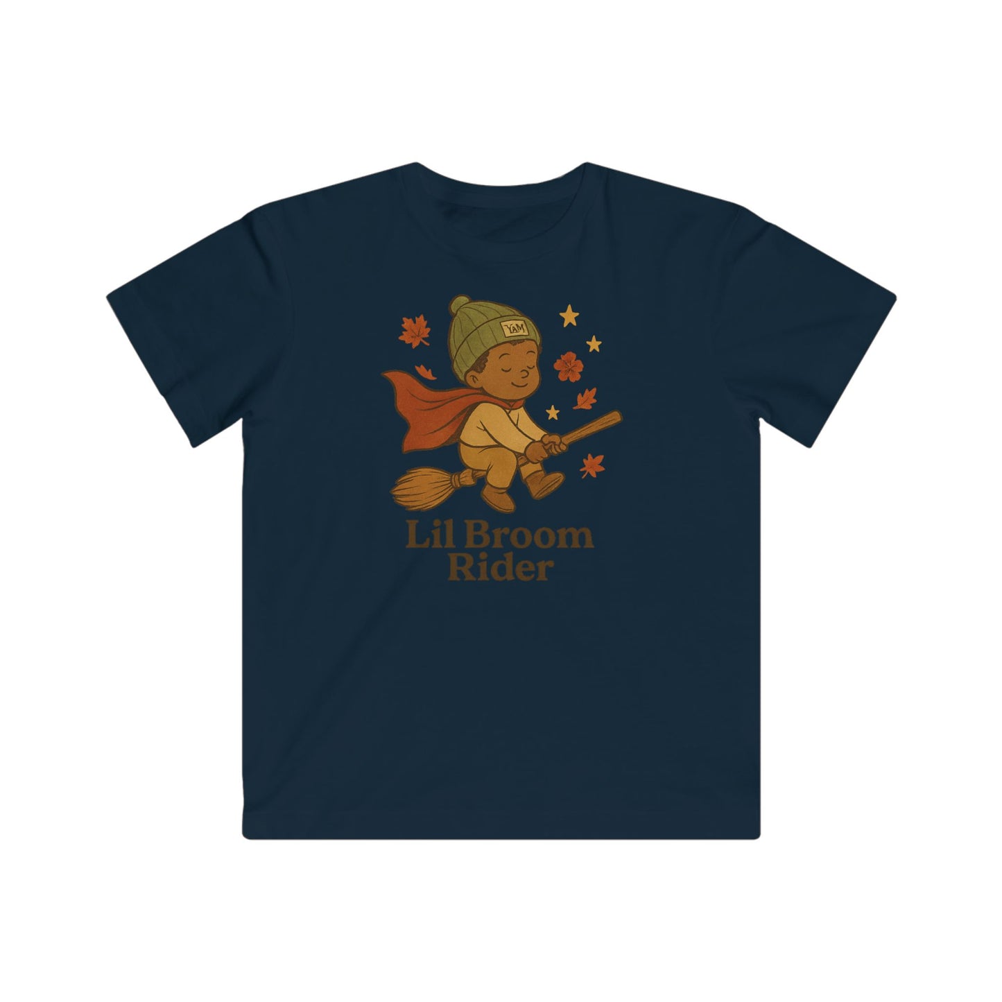 Kids Halloween T-Shirt, Lil Broom Rider Tee, Cute Fall Shirt, Kids Costume Tee, Wizard Outfit, Fun Halloween Apparel