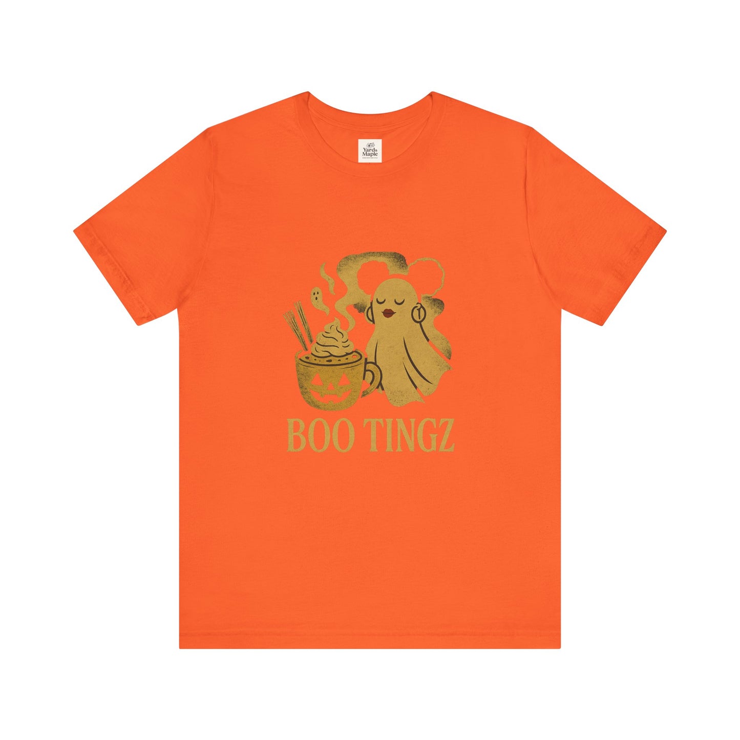 Spooky Ghost 'Boo Tingz' Tee for Halloween Fun