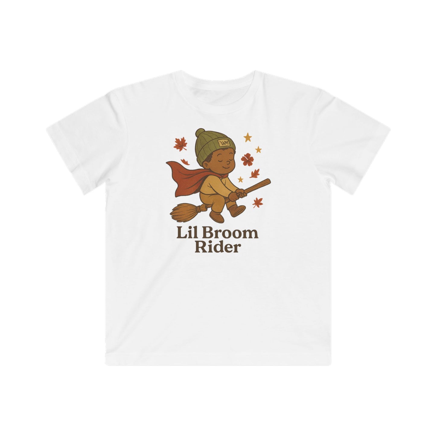 Kids Halloween T-Shirt, Lil Broom Rider Tee, Cute Fall Shirt, Kids Costume Tee, Wizard Outfit, Fun Halloween Apparel