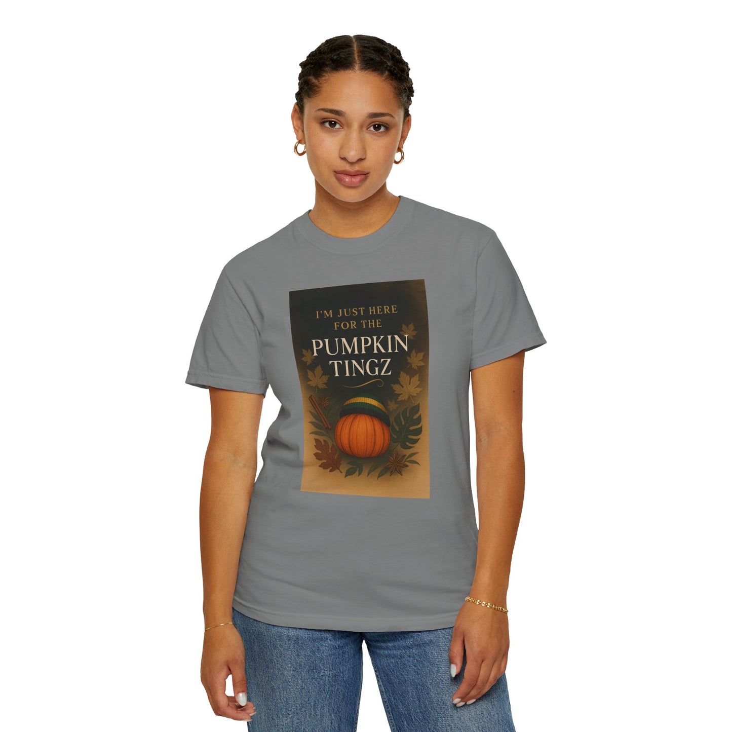 Pumpkin Vibes T-Shirt: Autumn Apparel for Fall Lovers, Halloween Party Tee, Cozy Thanksgiving Top, Pumpkin Spice Fans