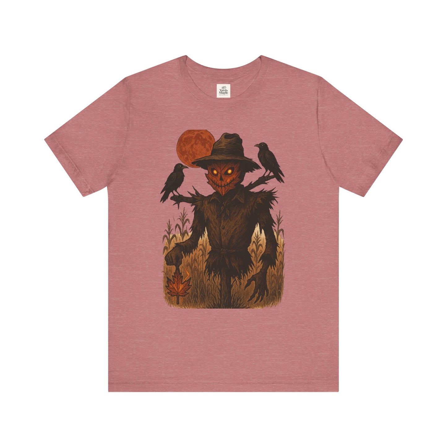 Spooky Scarecrow Graphic Tee | Unisex Halloween Shirt, Fall Fashion, Halloween Costume Tee, Scary Tee, Gift for Horror Lovers