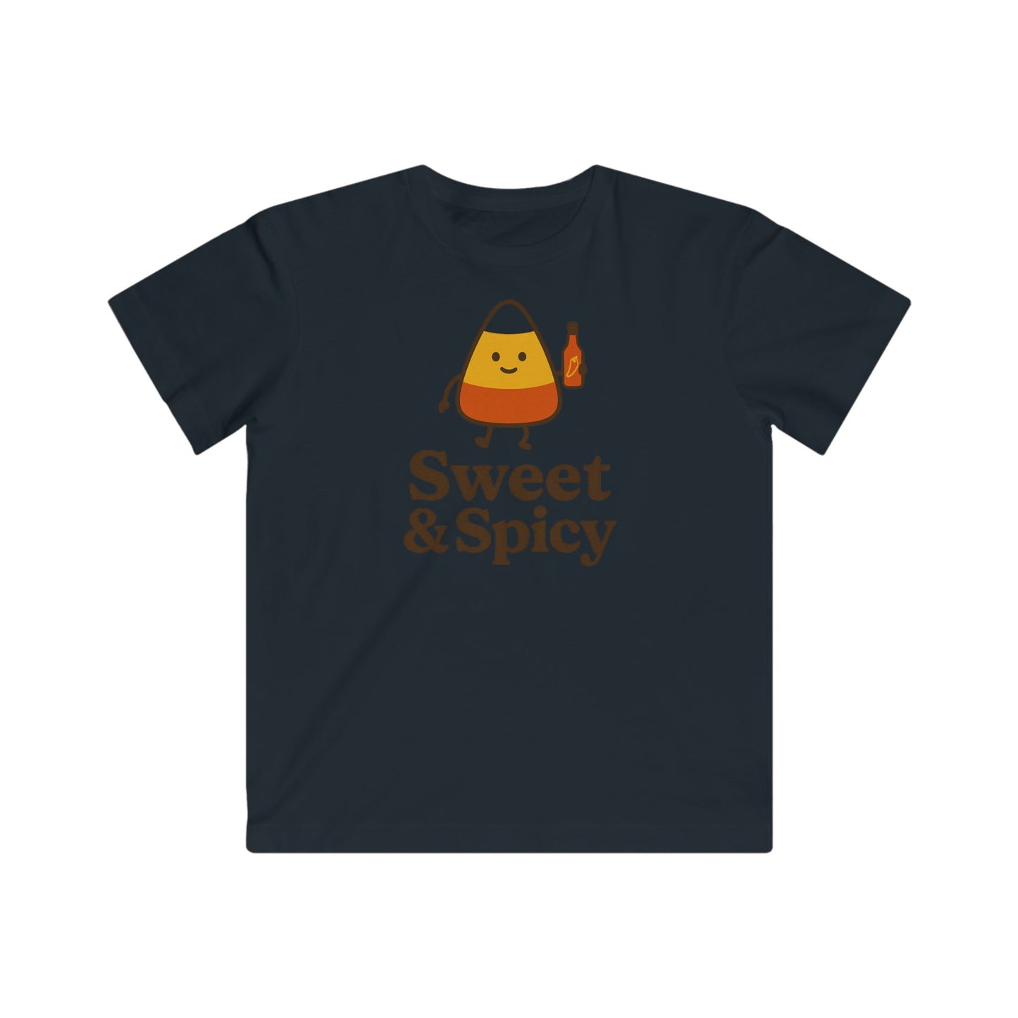 Sweet & Spicy Kids Tee - Fun Halloween T-Shirt, Cute Gift for Kids, Fall Apparel, Seasonal Wear, Trick or Treat Top