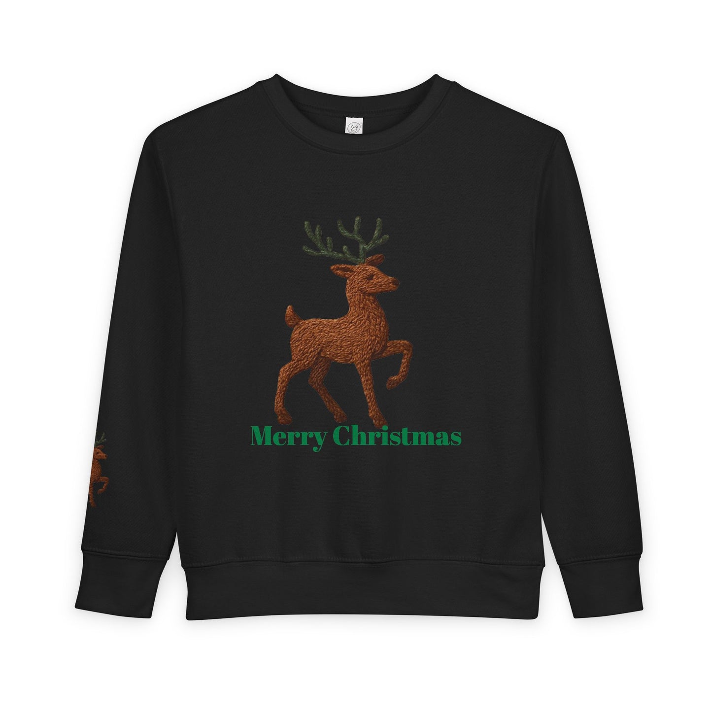 Merry Christmas Toddler Sweatshirt, Holiday Kids Clothing, Cute Reindeer Pullovers, Christmas Gift for Toddlers, Winter Wear