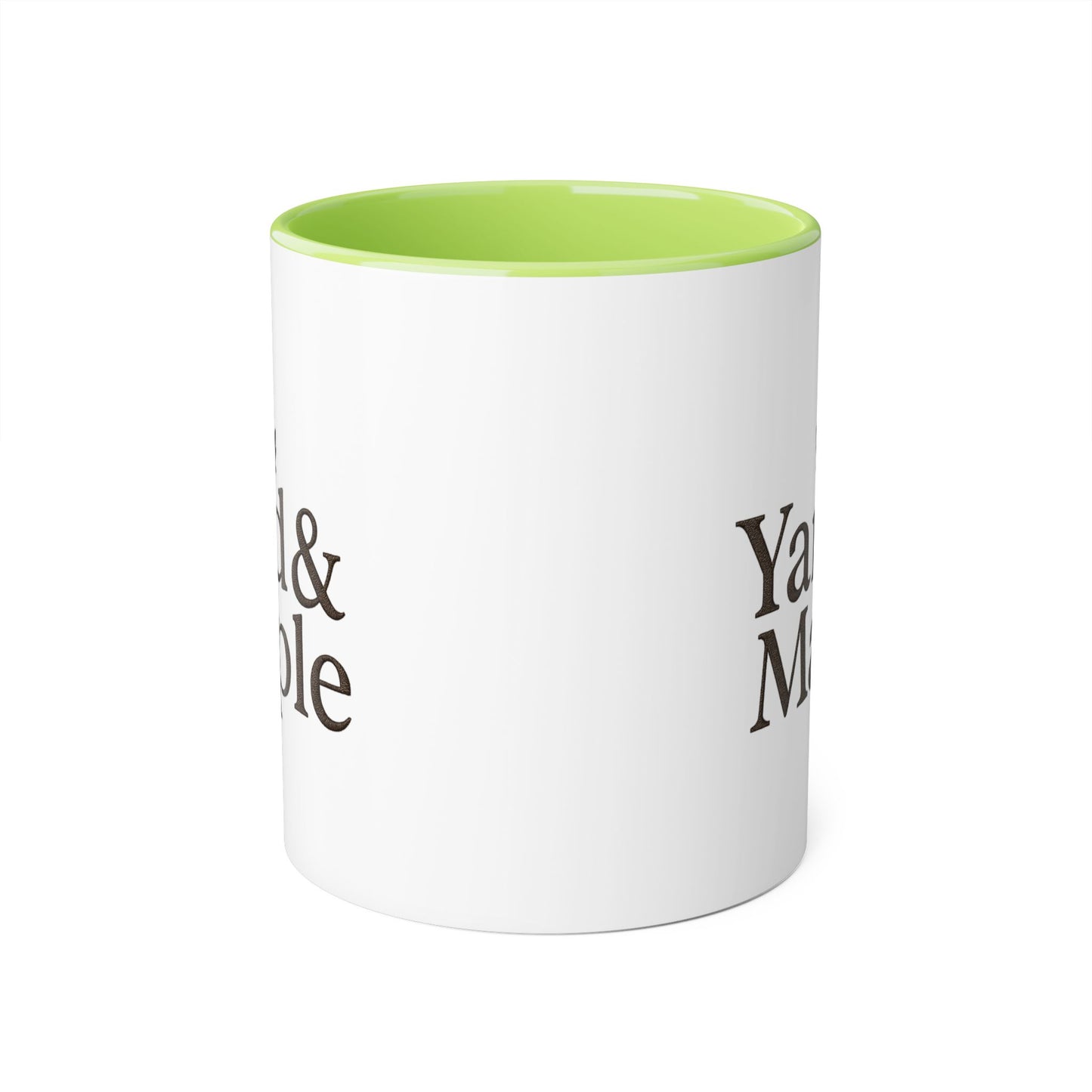 Yard & Maple Accent Mug - Cozy Coffee Cup, Perfect for Home/Office, Great Gift for Coffee Lovers, Autumn Decor, Unique Beverage Mug