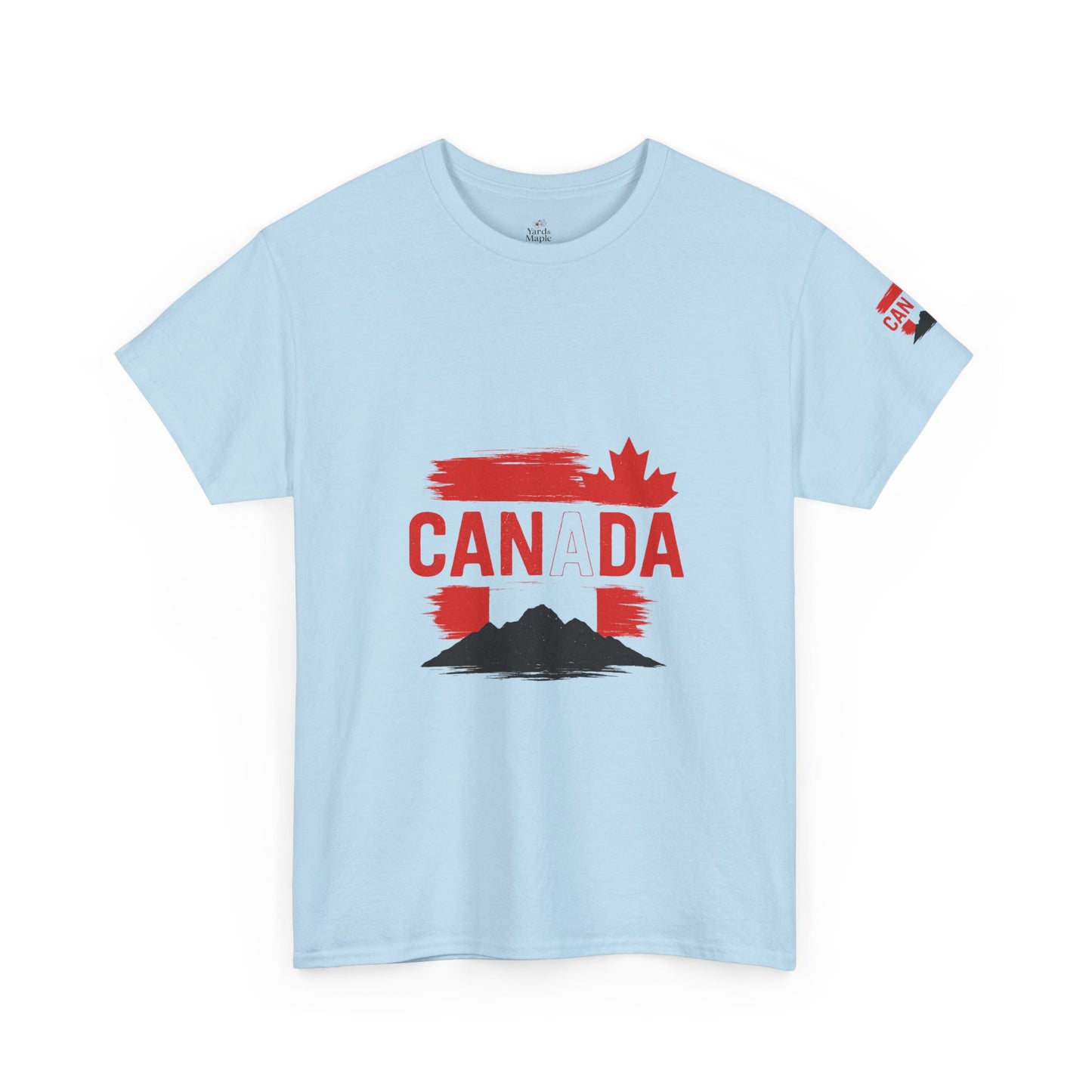 Canada Graphic Tee, Unisex Cotton Shirt, Canada Pride Apparel, Travel Souvenir Gift, Canadian Heritage Clothing