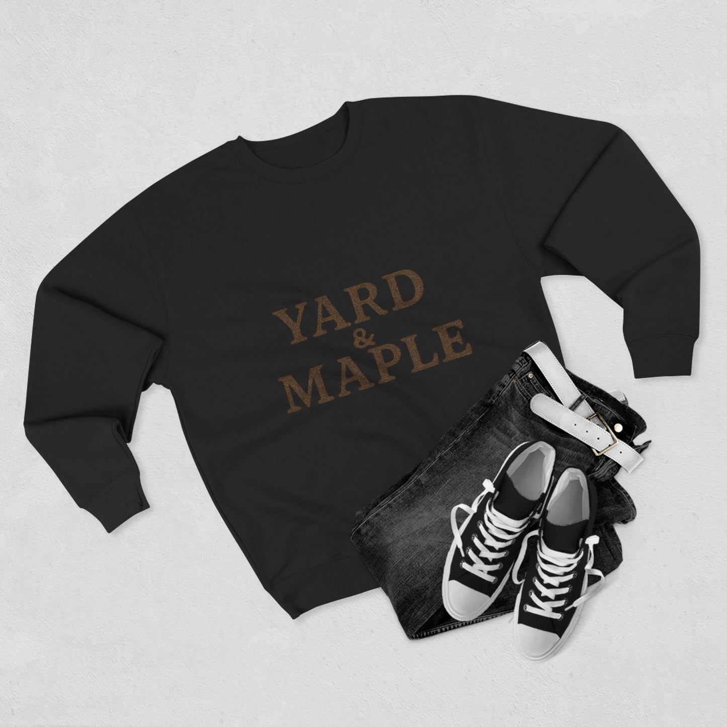 Cozy Yard & Maple Sweatshirt | Unisex Crewneck Style, Perfect for Fall, Thanksgiving, Casual Wear, Gift Idea