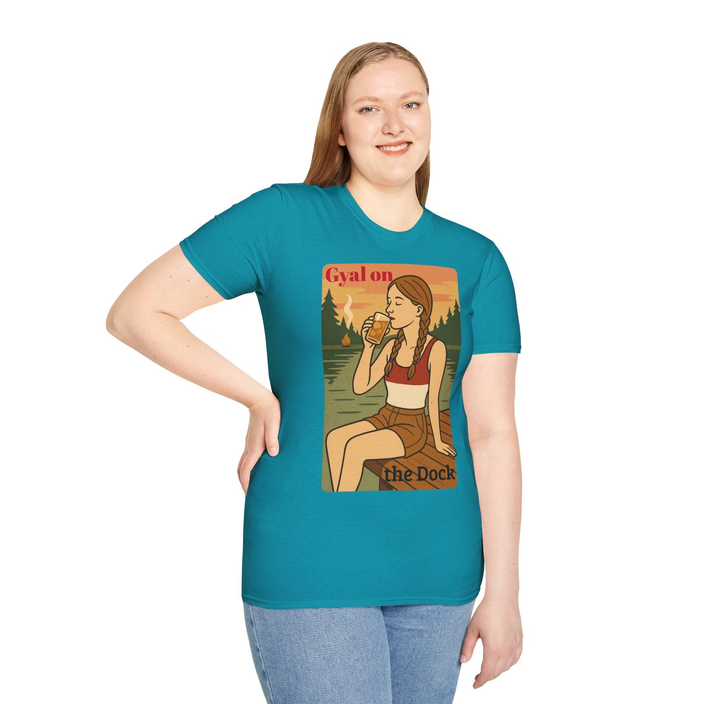 Summer Vibes Unisex Tee, Casual Graphic T-Shirt, Beach Day Outfit, Vacation Style Top, Gift for Her, Retro Summer Design