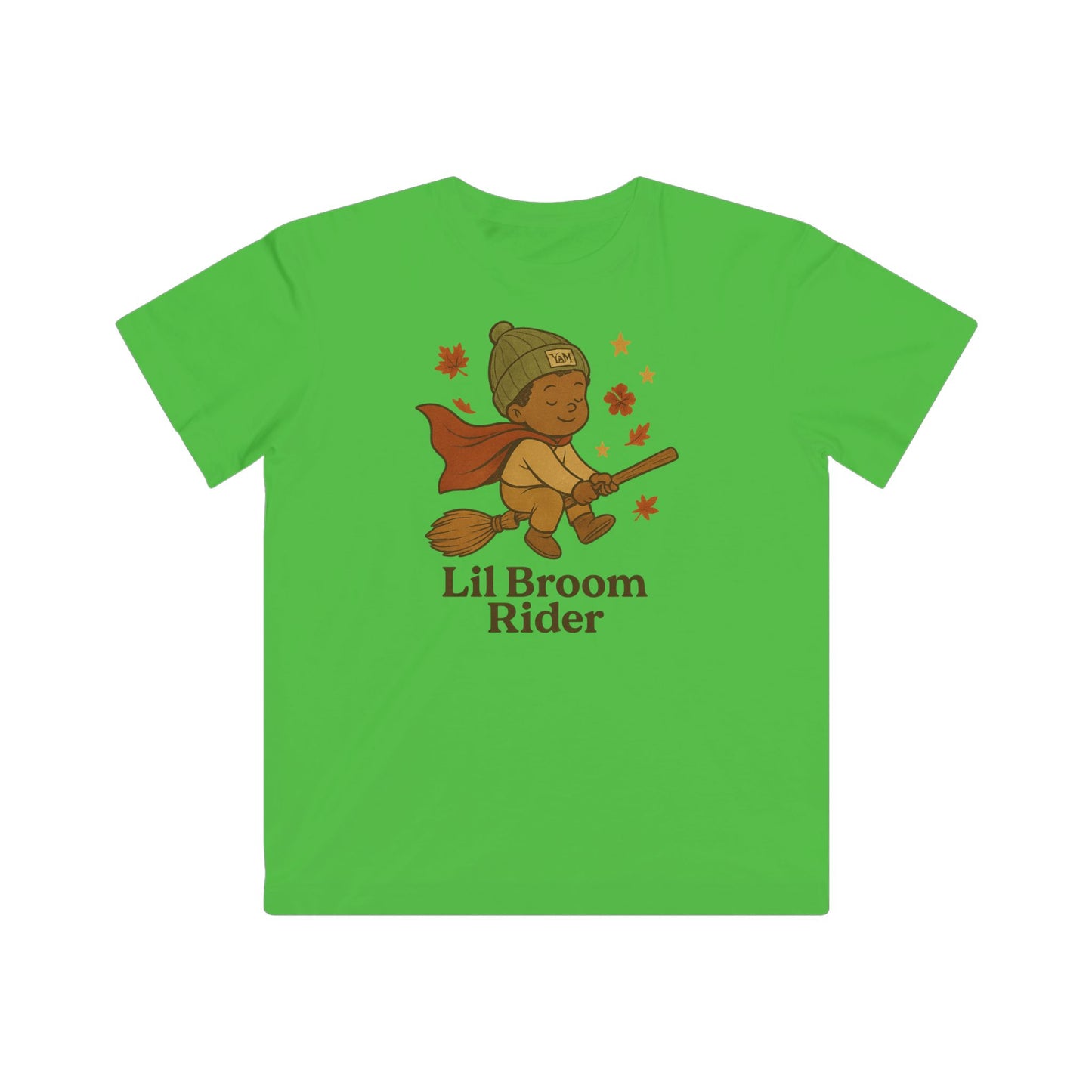 Kids Halloween T-Shirt, Lil Broom Rider Tee, Cute Fall Shirt, Kids Costume Tee, Wizard Outfit, Fun Halloween Apparel