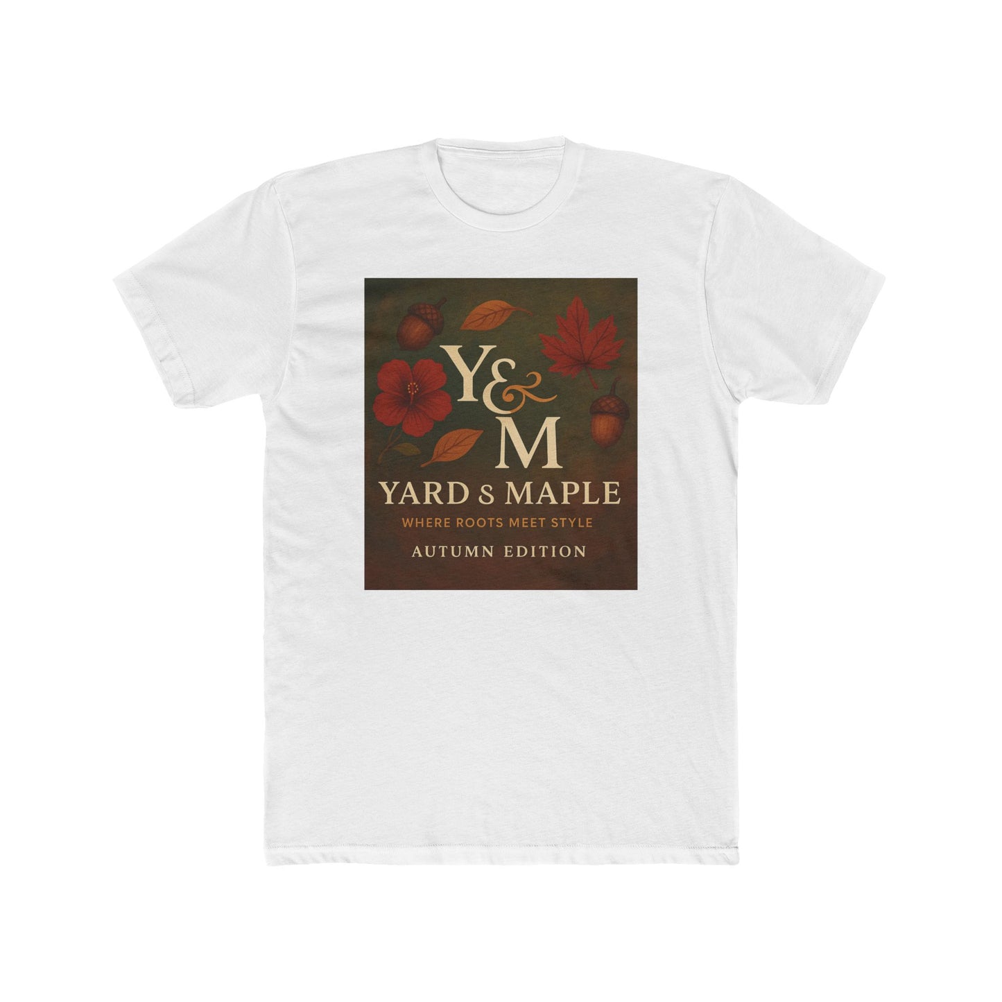 Autumn Vibes Tee, Fall Fashion, Unisex Tee, Seasonal Style, Yard & Maple Edition, Cozy Tee for All Occasions