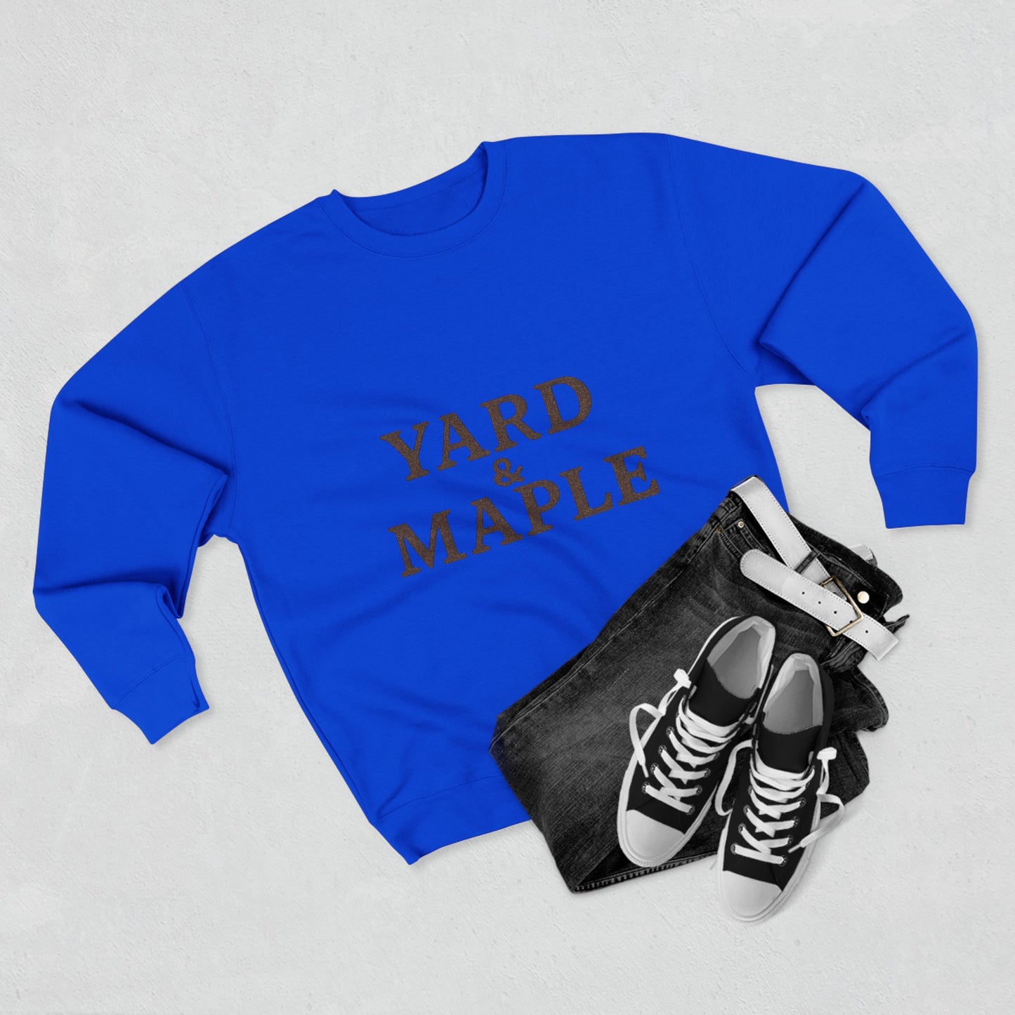 Cozy Yard & Maple Sweatshirt | Unisex Crewneck Style, Perfect for Fall, Thanksgiving, Casual Wear, Gift Idea