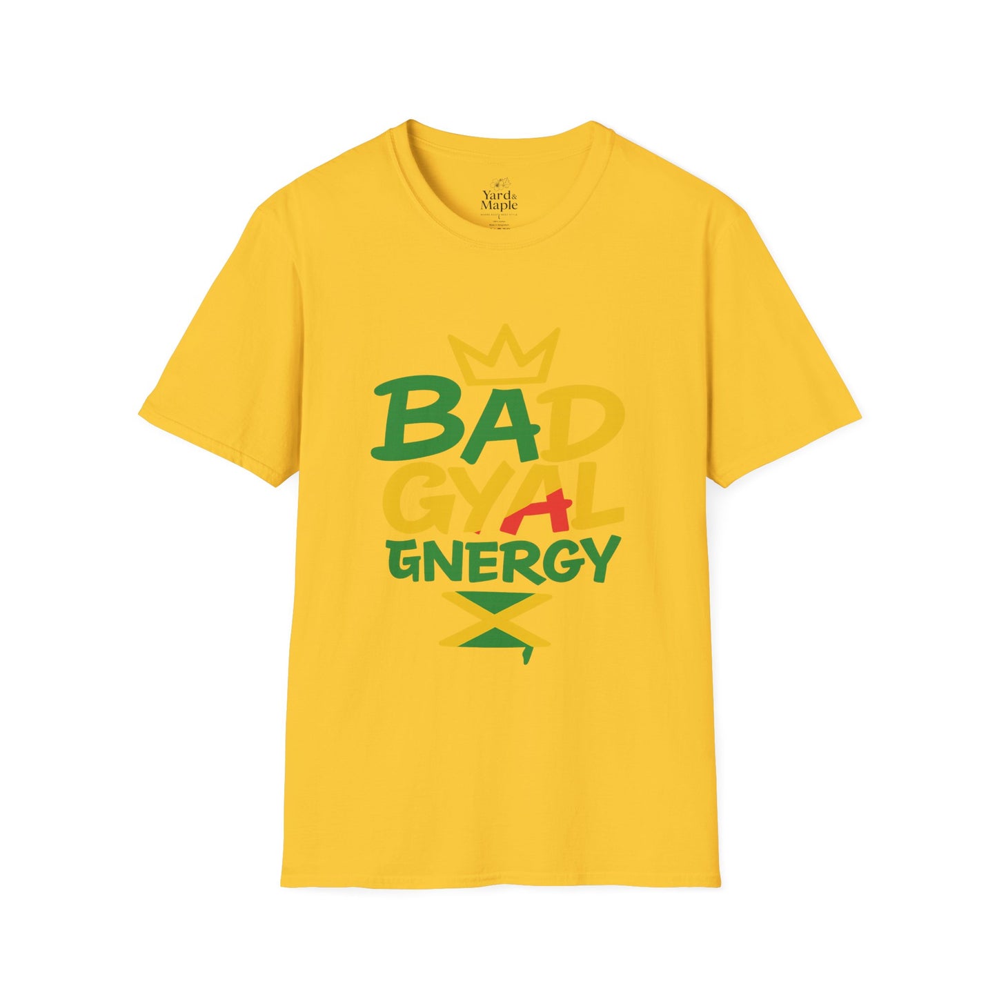 Unisex Softstyle T-Shirt with 'BADGYAL' Design, Casual Wear, Gift for Music Lovers, Summer Vibes, Festival Fashion