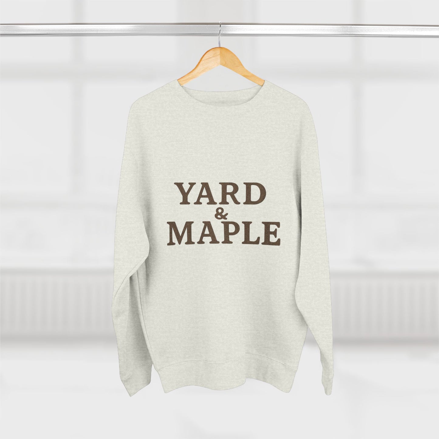 Cozy Yard & Maple Sweatshirt | Unisex Crewneck Style, Perfect for Fall, Thanksgiving, Casual Wear, Gift Idea