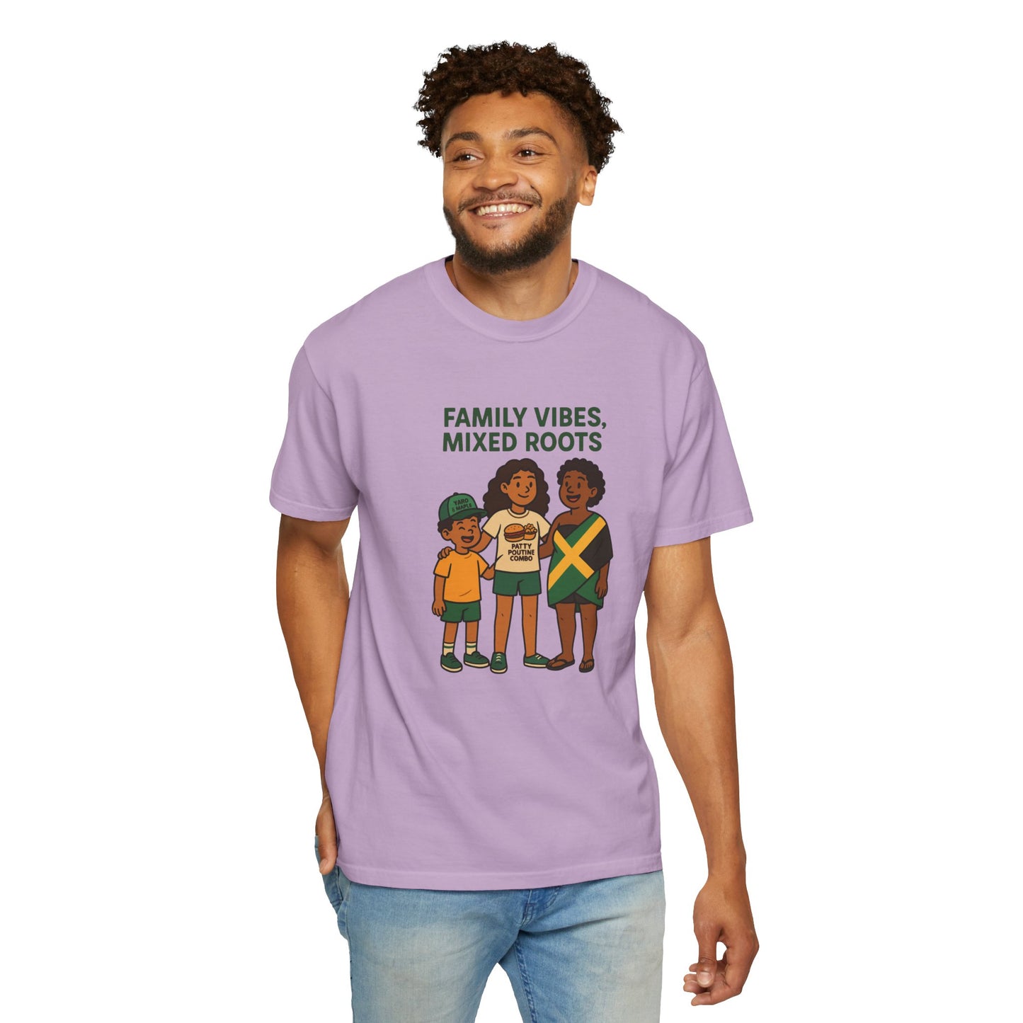 Family Vibes T-Shirt, Unisex Clothing, Mixed Roots Shirt, Family Reunion Outfit, Cultural Celebration Apparel, Summer Casual Wear