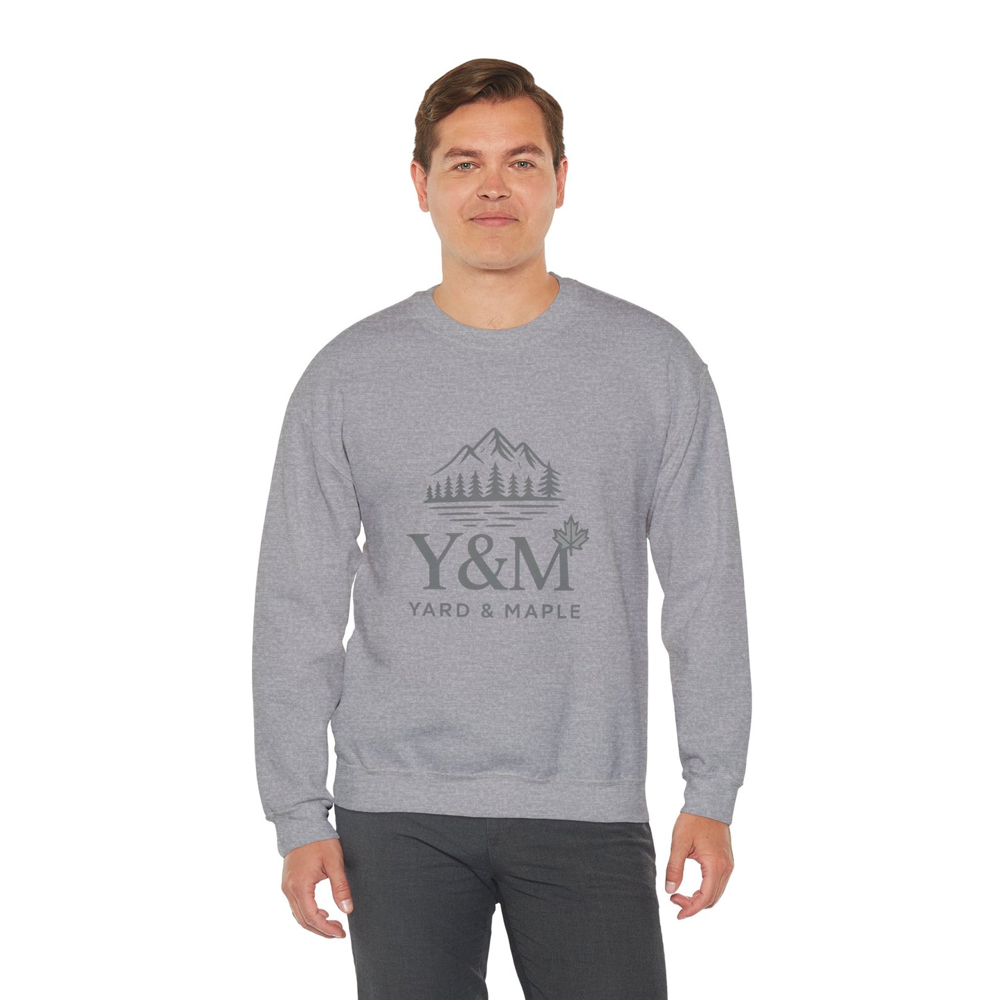 Cozy Outdoor Adventure Sweatshirt | Y&M Mountain Design, Gift for Nature Lovers, Fall Apparel, Hiking Wear