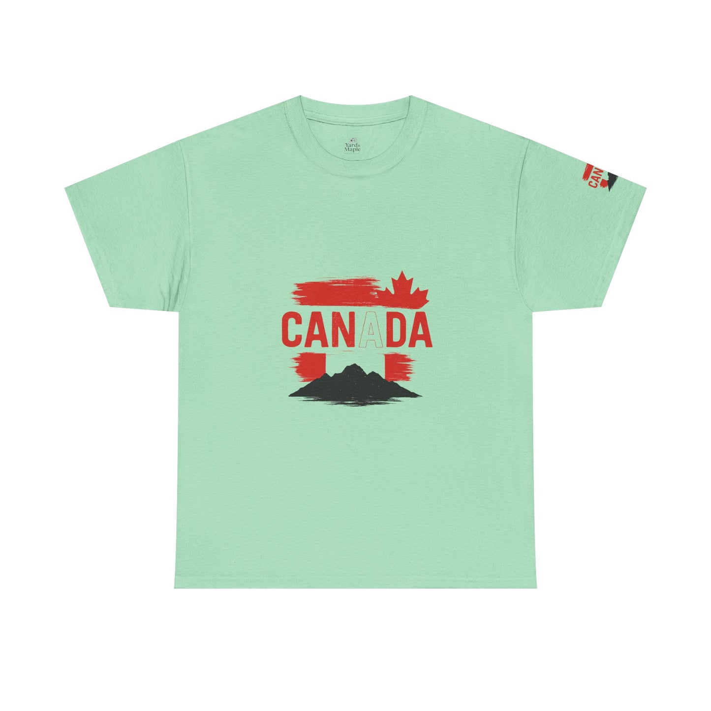 Canada Graphic Tee, Unisex Cotton Shirt, Canada Pride Apparel, Travel Souvenir Gift, Canadian Heritage Clothing