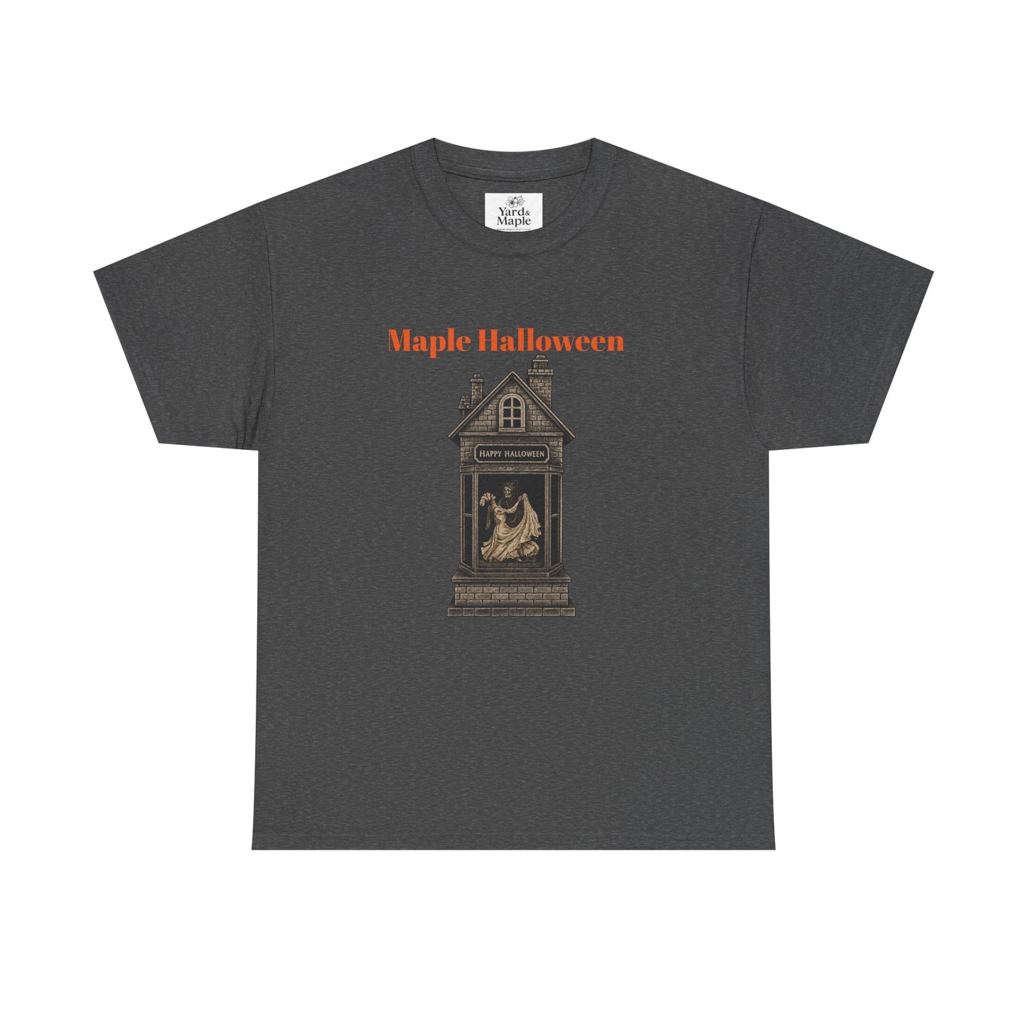 Halloween Graphic Tee, Spooky Season Shirt, Maple Halloween T-Shirt, Unisex Cotton Tee, Fall Fashion Top, Holiday Gift