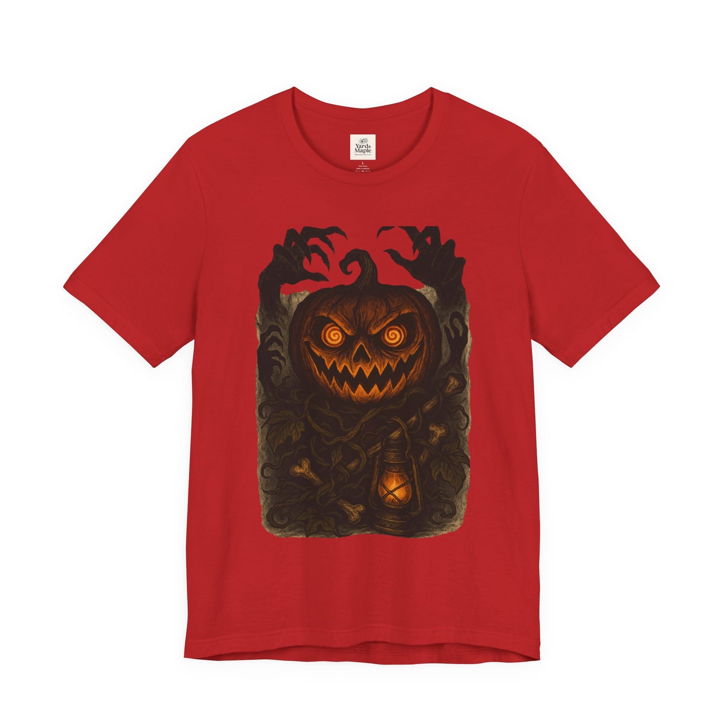 Halloween Pumpkin Tee, Unisex Jersey Short Sleeve Shirt, Fall Festival Apparel, Spooky T-Shirt, Trick or Treat Gift, Autumn Vibes