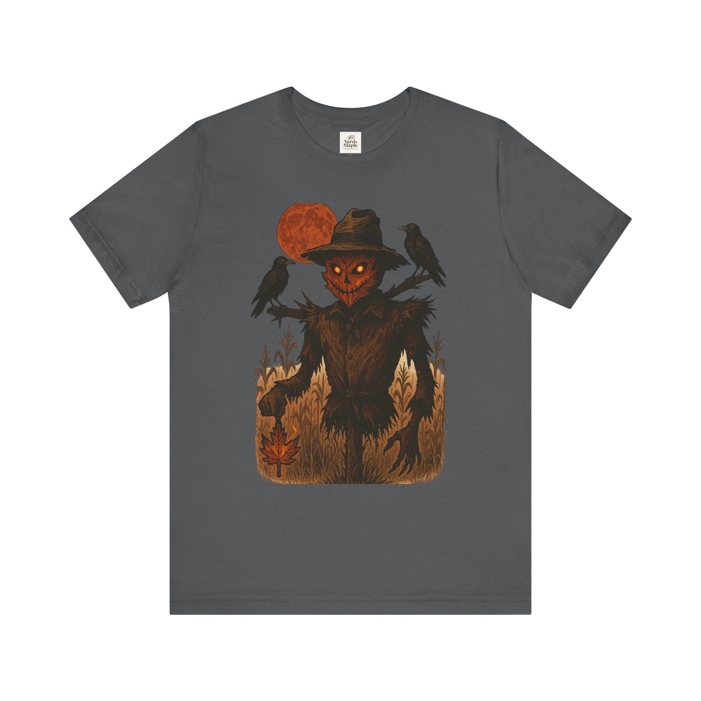 Spooky Scarecrow Graphic Tee | Unisex Halloween Shirt, Fall Fashion, Halloween Costume Tee, Scary Tee, Gift for Horror Lovers