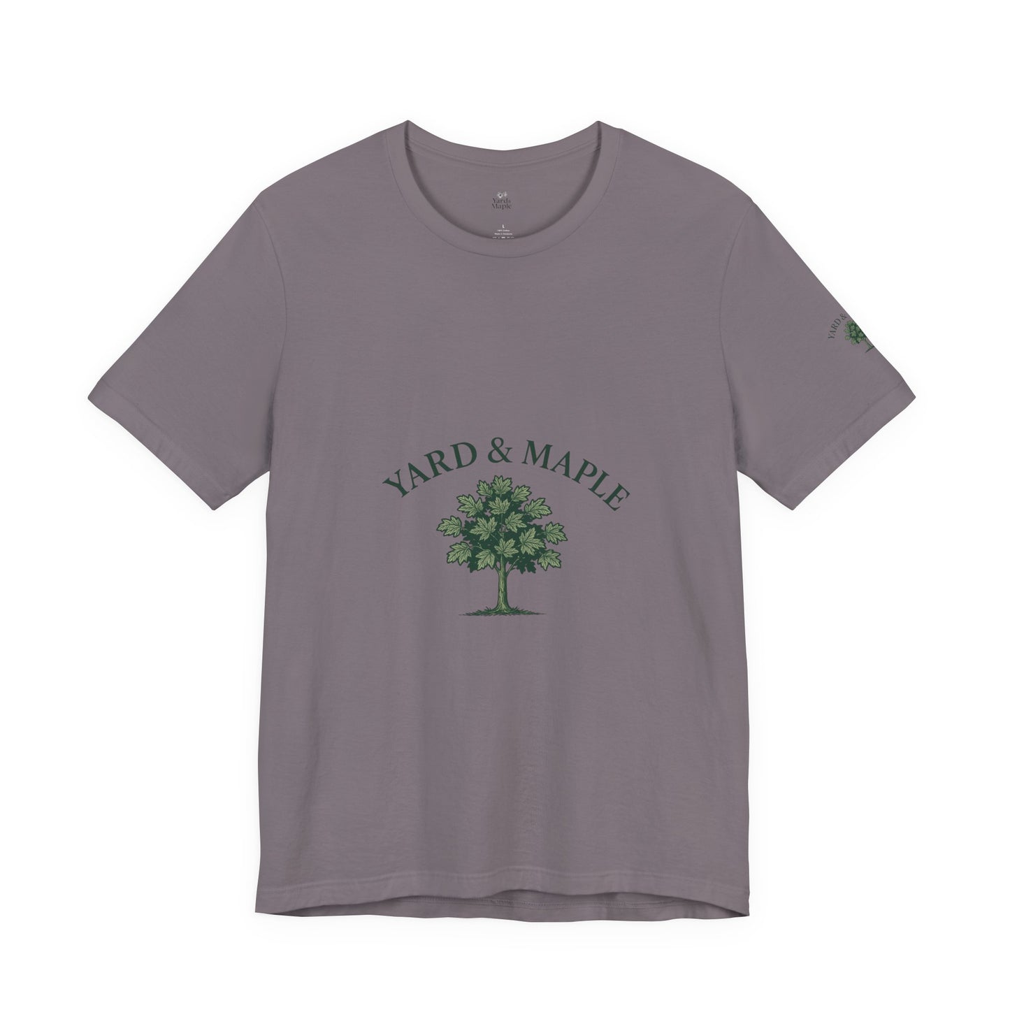 Yard & Maple Unisex Tee, Nature Lover T-Shirt, Eco-Friendly Apparel, Gift for Tree Huggers, Casual Everyday Wear