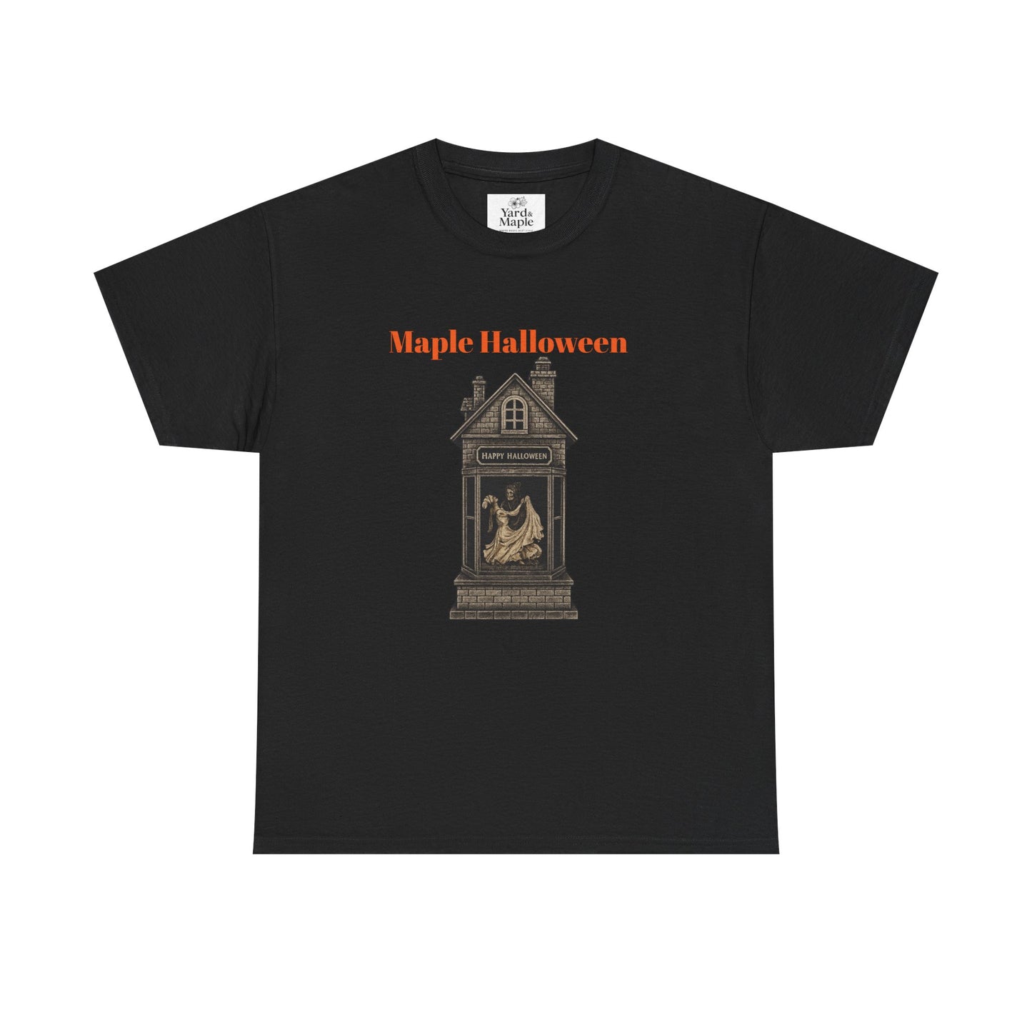 Halloween Graphic Tee, Spooky Season Shirt, Maple Halloween T-Shirt, Unisex Cotton Tee, Fall Fashion Top, Holiday Gift