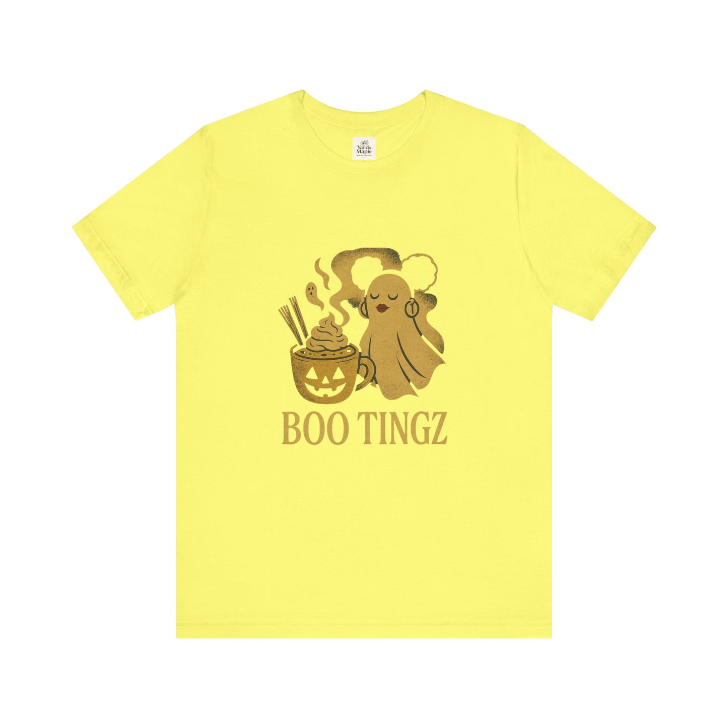 Spooky Ghost 'Boo Tingz' Tee for Halloween Fun