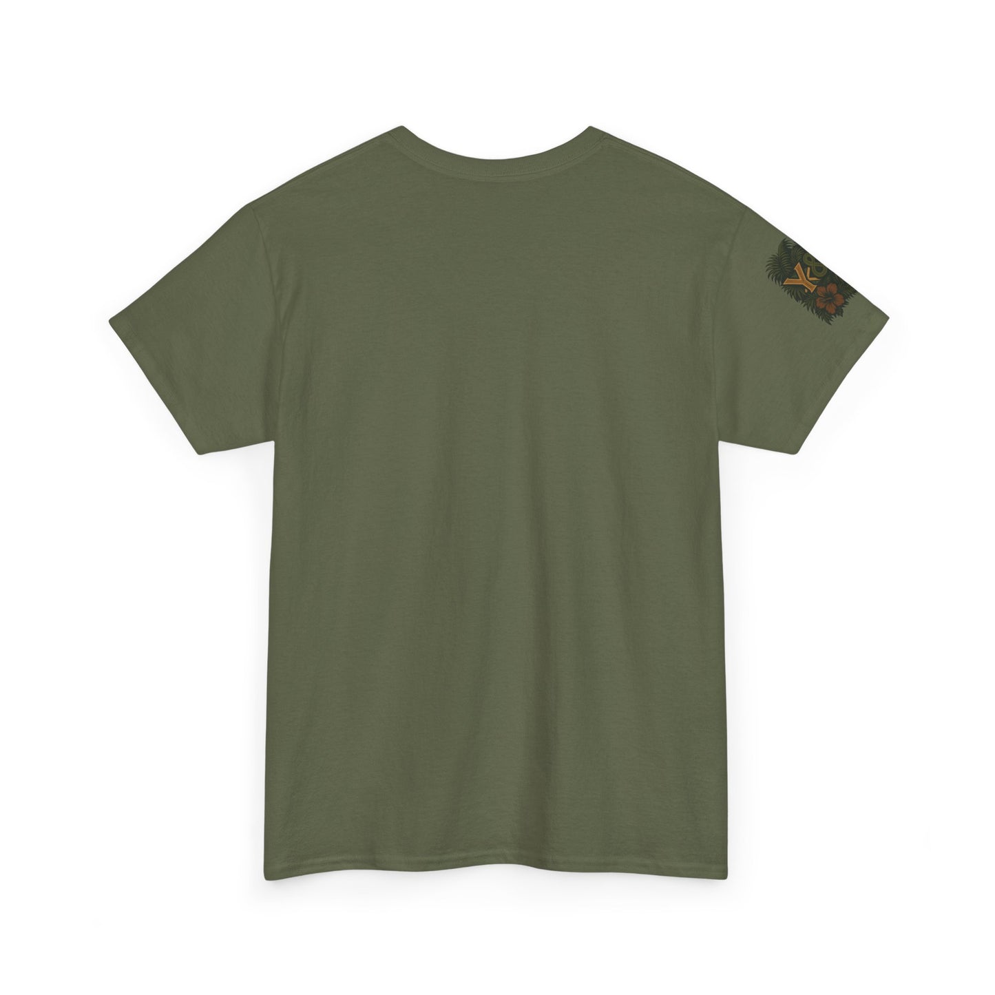 Tropical Vibes Unisex Heavy Cotton Tee, Casual Wear, Perfect for Summer, Beach Days, Gift for Him/Her