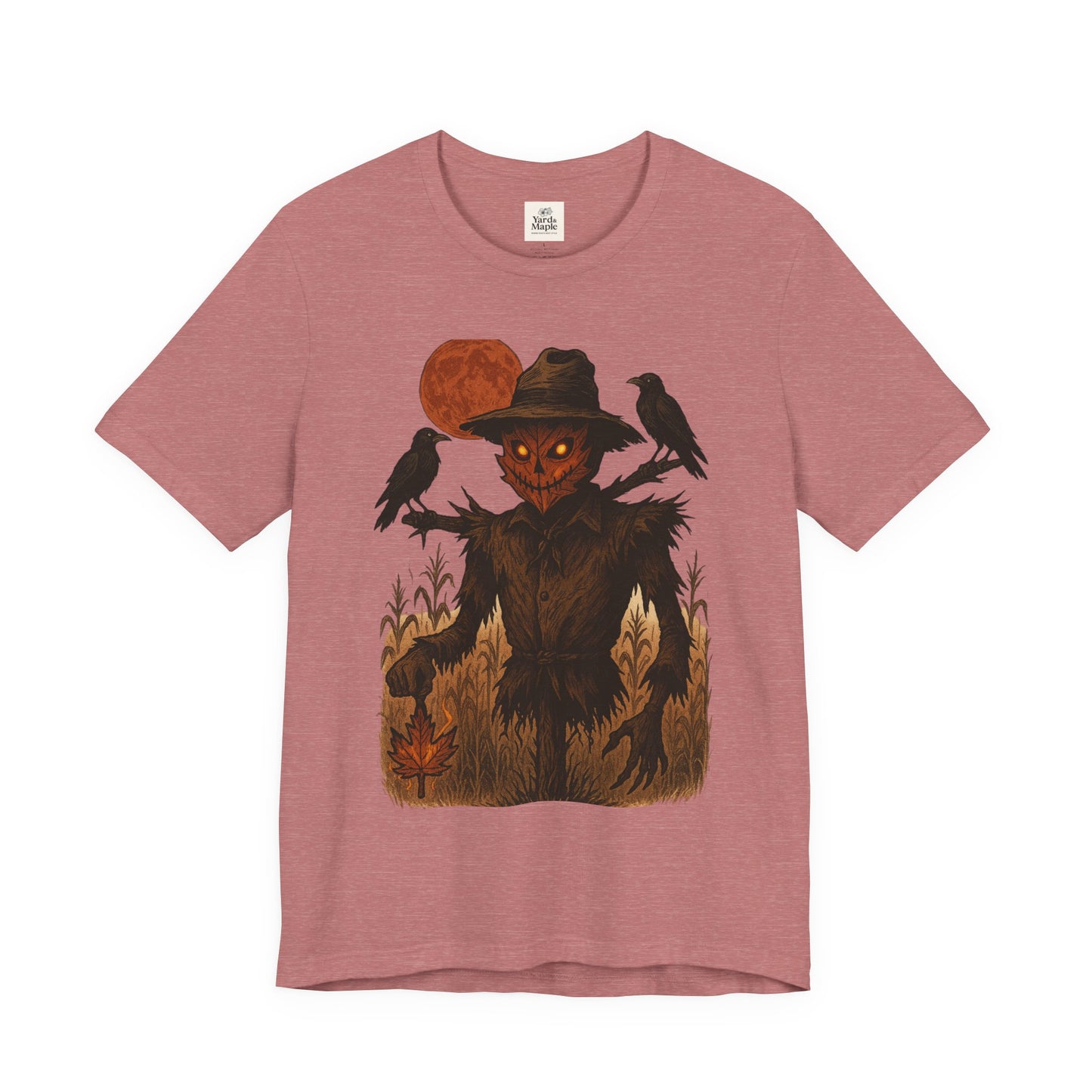 Spooky Scarecrow Graphic Tee | Unisex Halloween Shirt, Fall Fashion, Halloween Costume Tee, Scary Tee, Gift for Horror Lovers