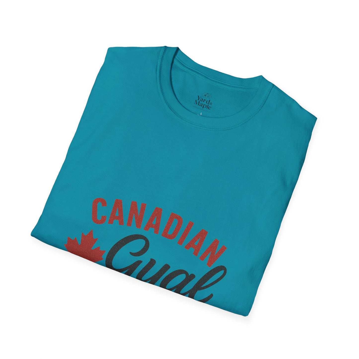 Canada Pride T-Shirt, Canadian Gyal Graphic Tee, Unisex T-Shirt for Her, Canada Day Gift, Maple Leaf Apparel