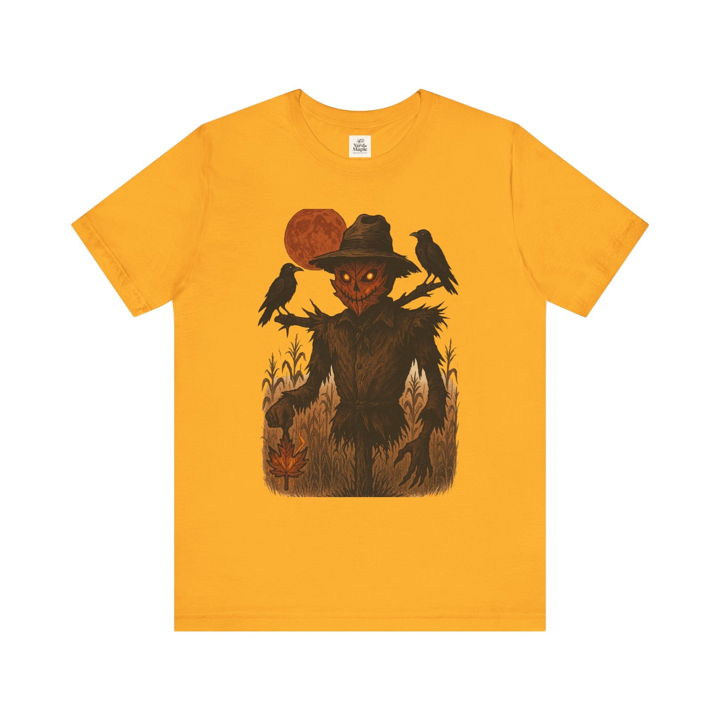 Spooky Scarecrow Graphic Tee | Unisex Halloween Shirt, Fall Fashion, Halloween Costume Tee, Scary Tee, Gift for Horror Lovers