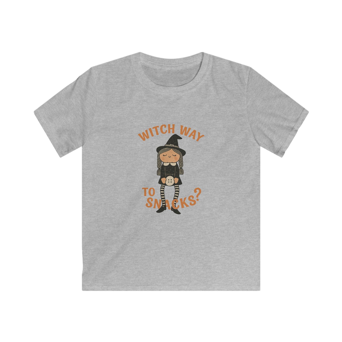 Kids Halloween T-Shirt, Fun Witch Tee for Boys and Girls, Perfect for Trick or Treating, Halloween Party, Cute Kids Apparel