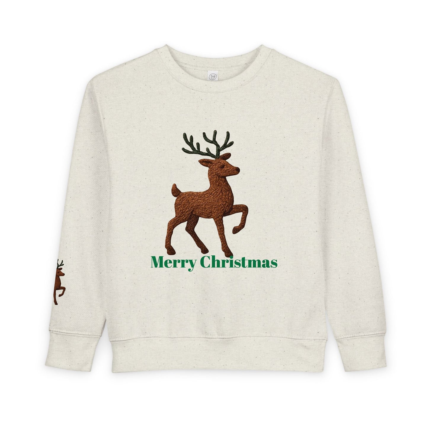 Merry Christmas Toddler Sweatshirt, Holiday Kids Clothing, Cute Reindeer Pullovers, Christmas Gift for Toddlers, Winter Wear