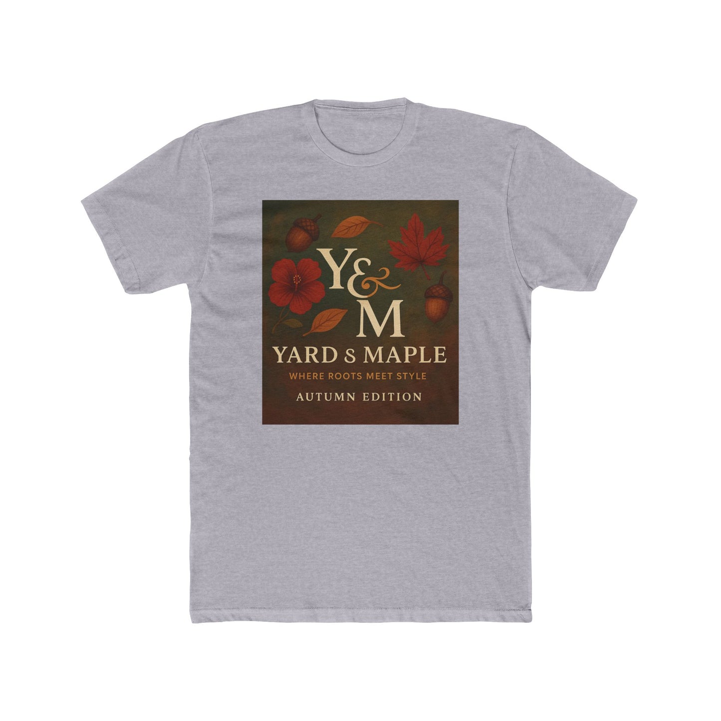 Autumn Vibes Tee, Fall Fashion, Unisex Tee, Seasonal Style, Yard & Maple Edition, Cozy Tee for All Occasions