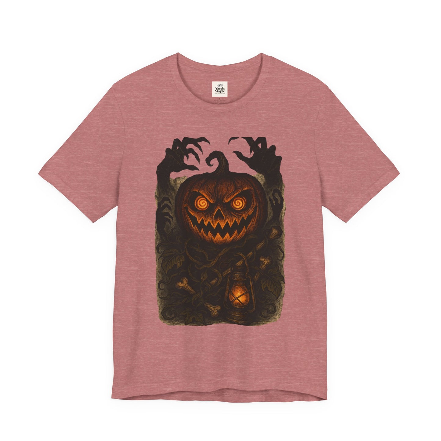 Halloween Pumpkin Tee, Unisex Jersey Short Sleeve Shirt, Fall Festival Apparel, Spooky T-Shirt, Trick or Treat Gift, Autumn Vibes