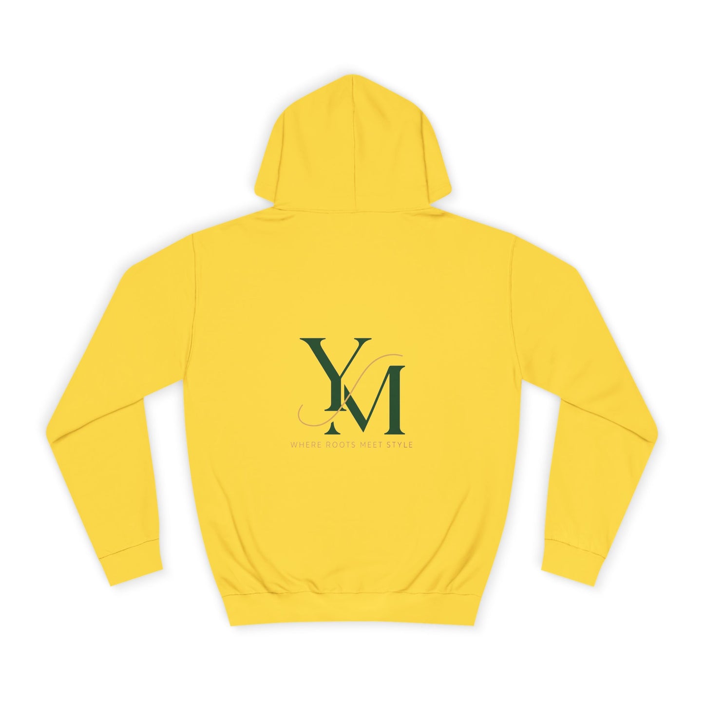 Cozy Unisex College Hoodie - Yard & Maple, Casual Wear, Student Gift, Outdoor Activity Sweater, Fall Fashion