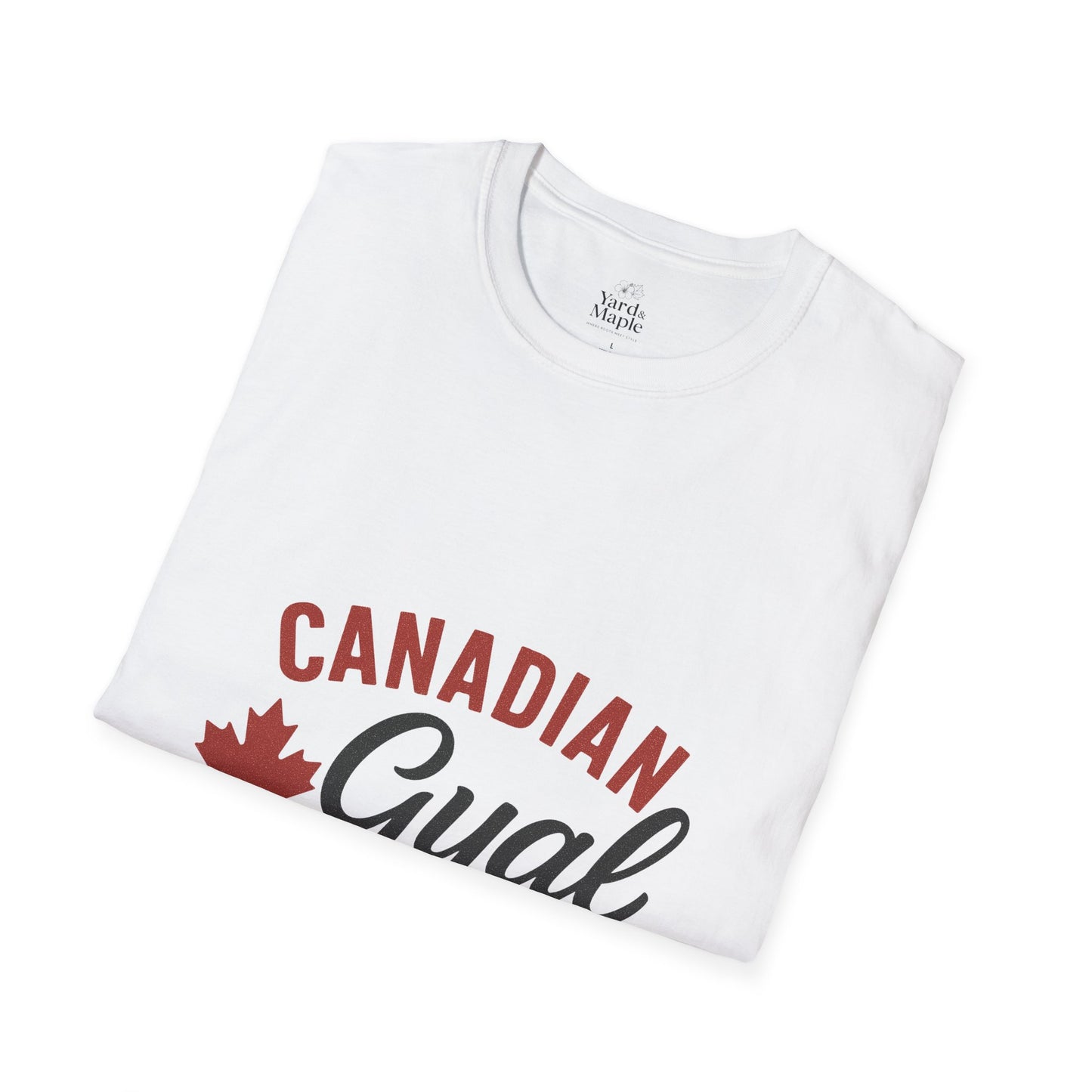Canada Pride T-Shirt, Canadian Gyal Graphic Tee, Unisex T-Shirt for Her, Canada Day Gift, Maple Leaf Apparel